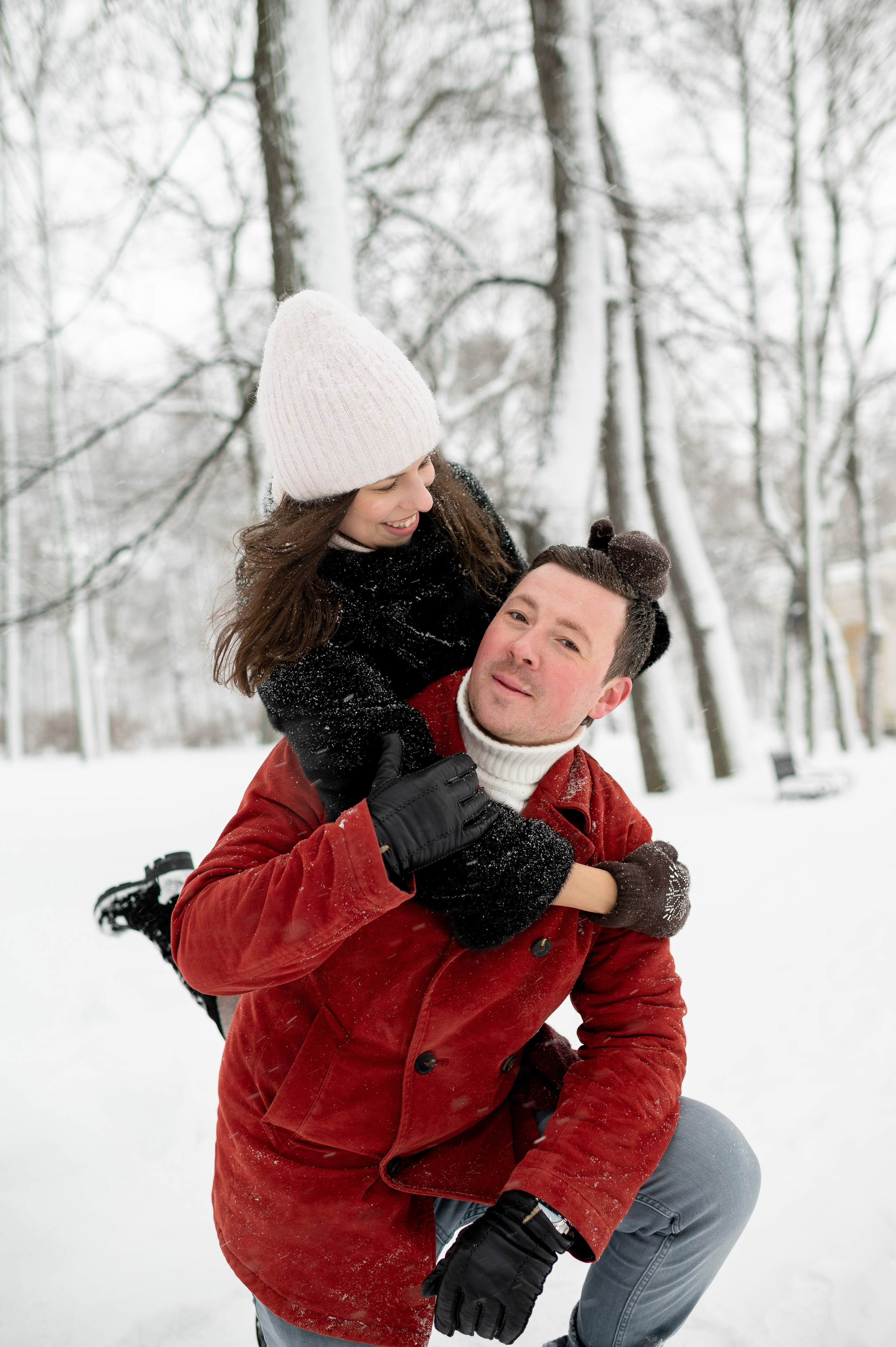 Зимняя прогулка Валерия, Андрей и Егор. Портретный, семейный и свадебный фотограф в Санкт-Петербурге и в Пушкине Ширяев Денис