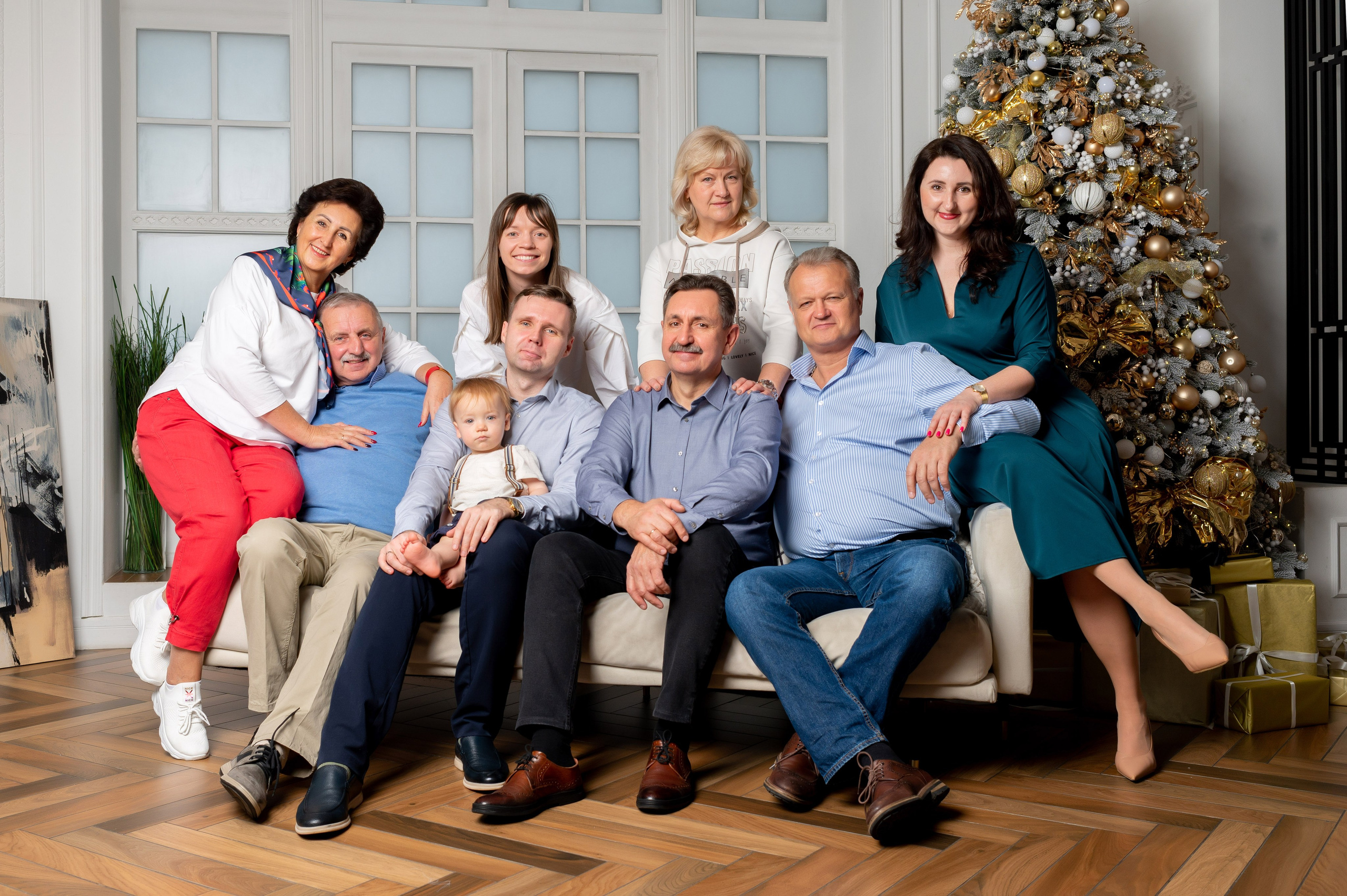 Галина в кругу семьи. Портретный, семейный и свадебный фотограф в Санкт-Петербурге и в Пушкине Ширяев Денис