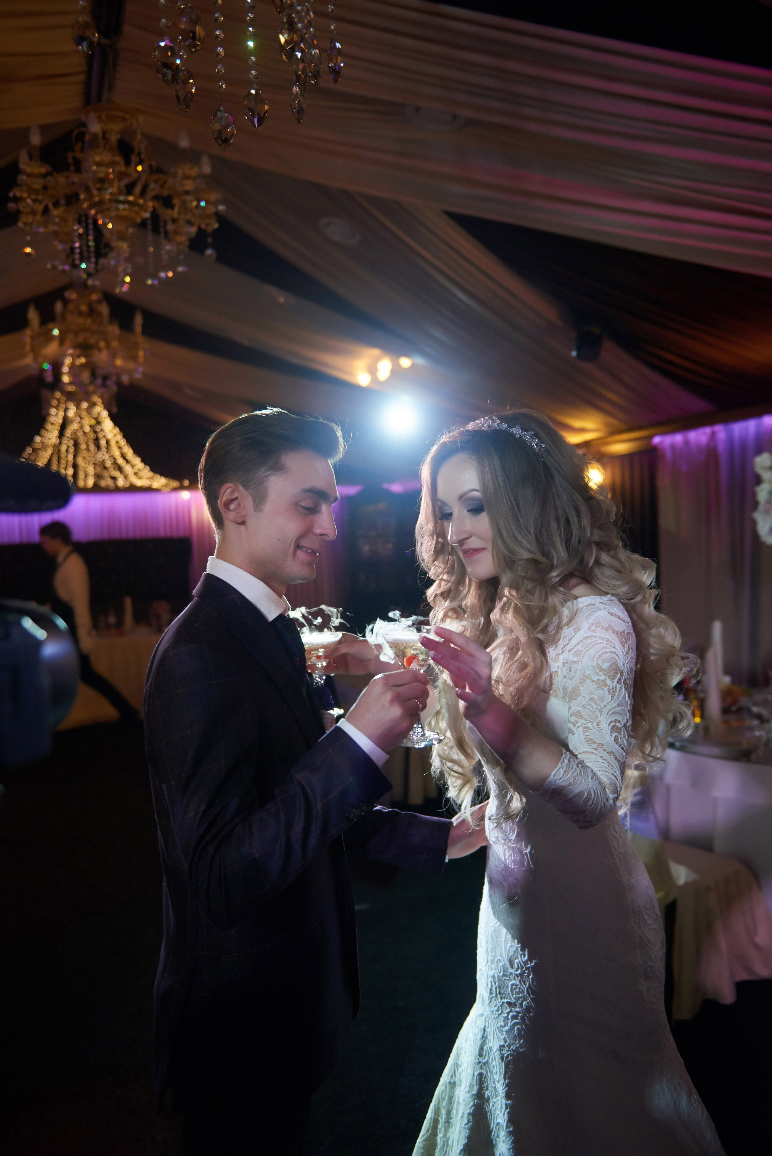 Илона и Андрей (фотосессия в ночном Эрмитаже). Портретный, семейный и свадебный фотограф в Санкт-Петербурге и в Пушкине Ширяев Денис