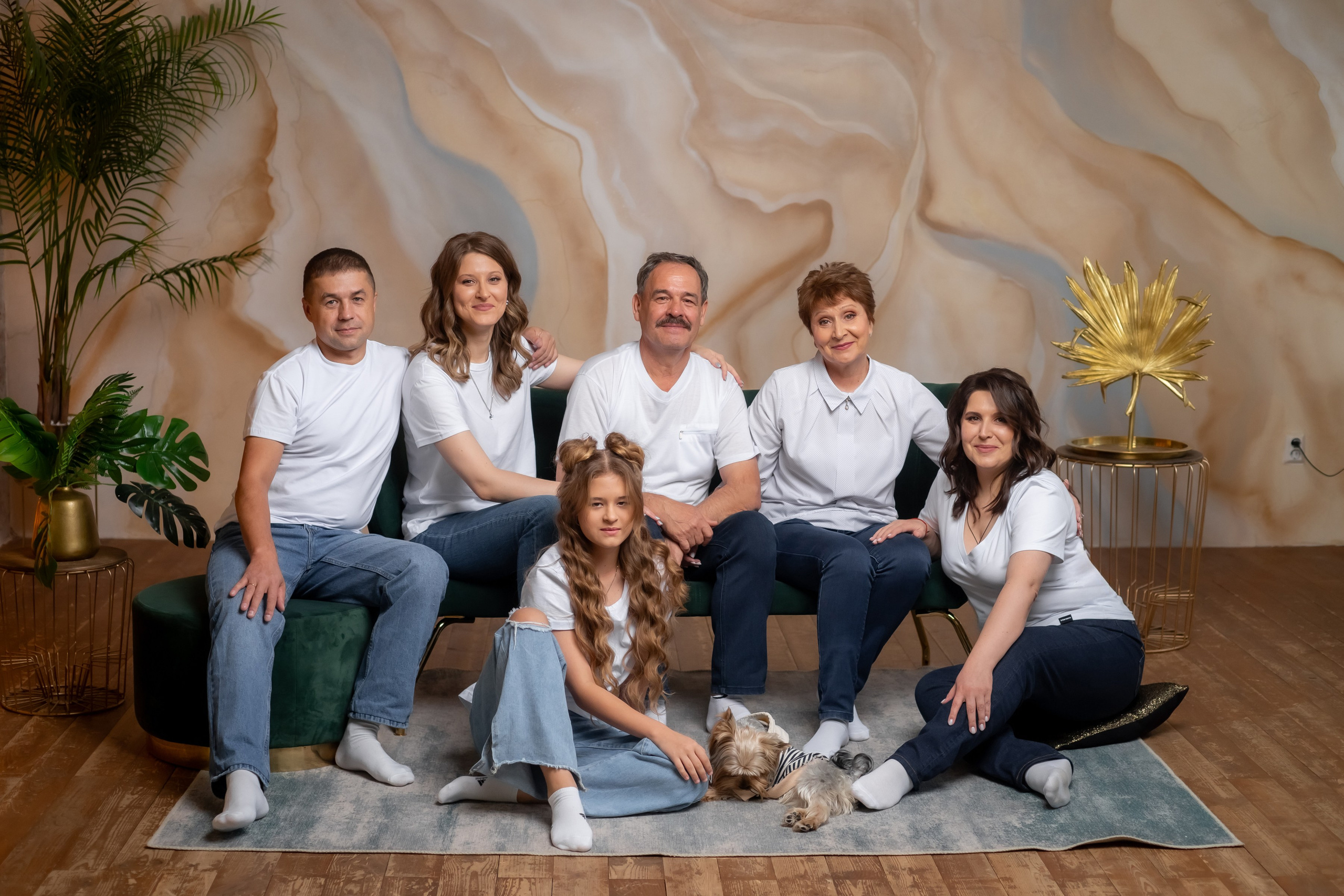 Семейная в студии. Ольга Плаксина фотограф в Саратове