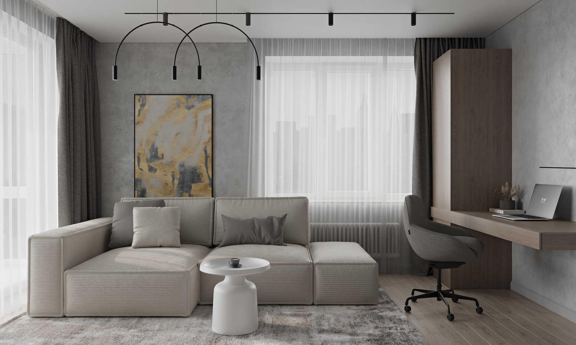 «Графит». Студия интерьерной визуализации «ЛИНИИ»