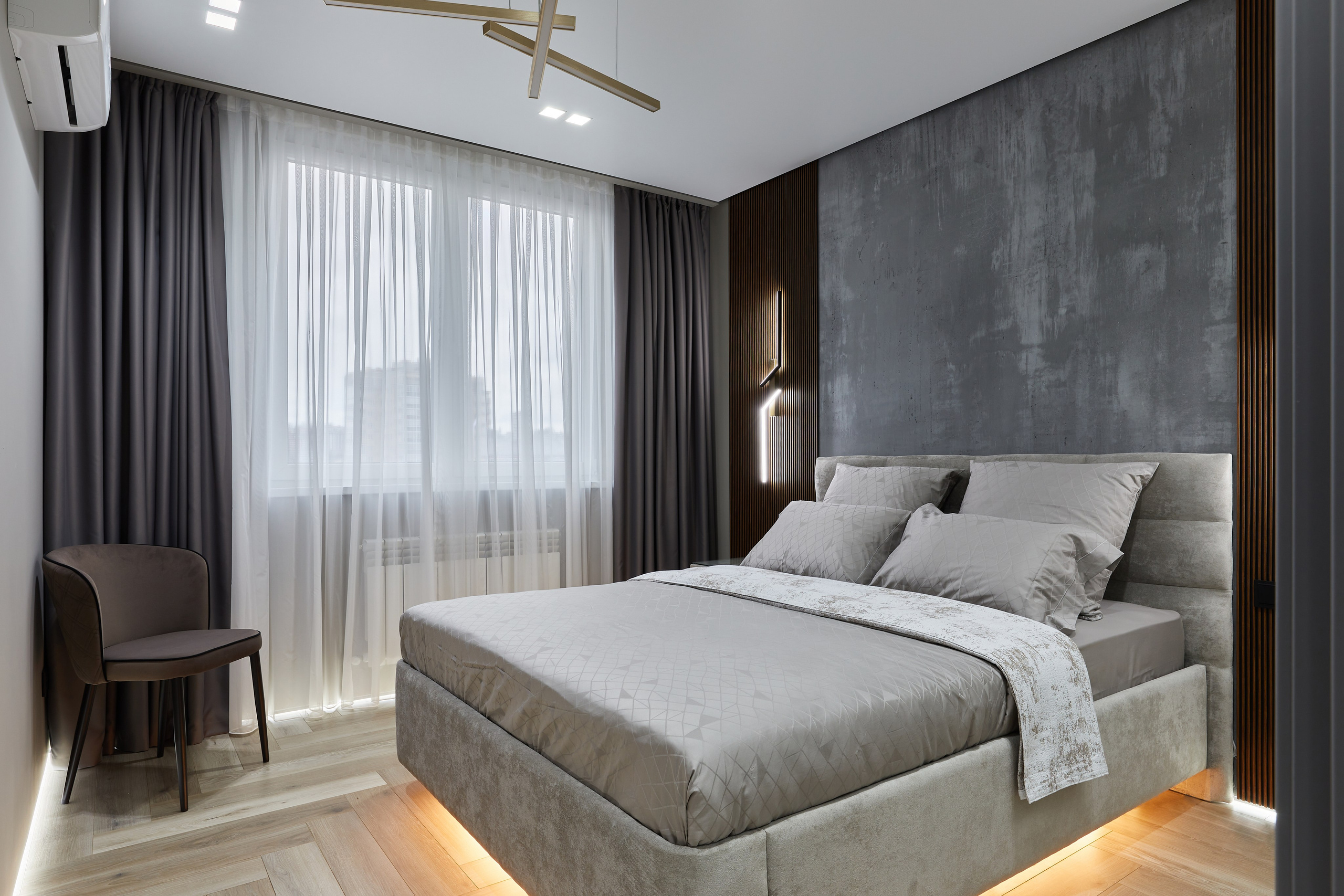 1-КОМНАТНАЯ С ДИЗАЙНЕРСКИМ РЕМОНТОМ В ЖК АЛЬПИЙСКИЙ КВАРТАЛ. Интерьерный фотограф в Сочи Анисимова Ольга