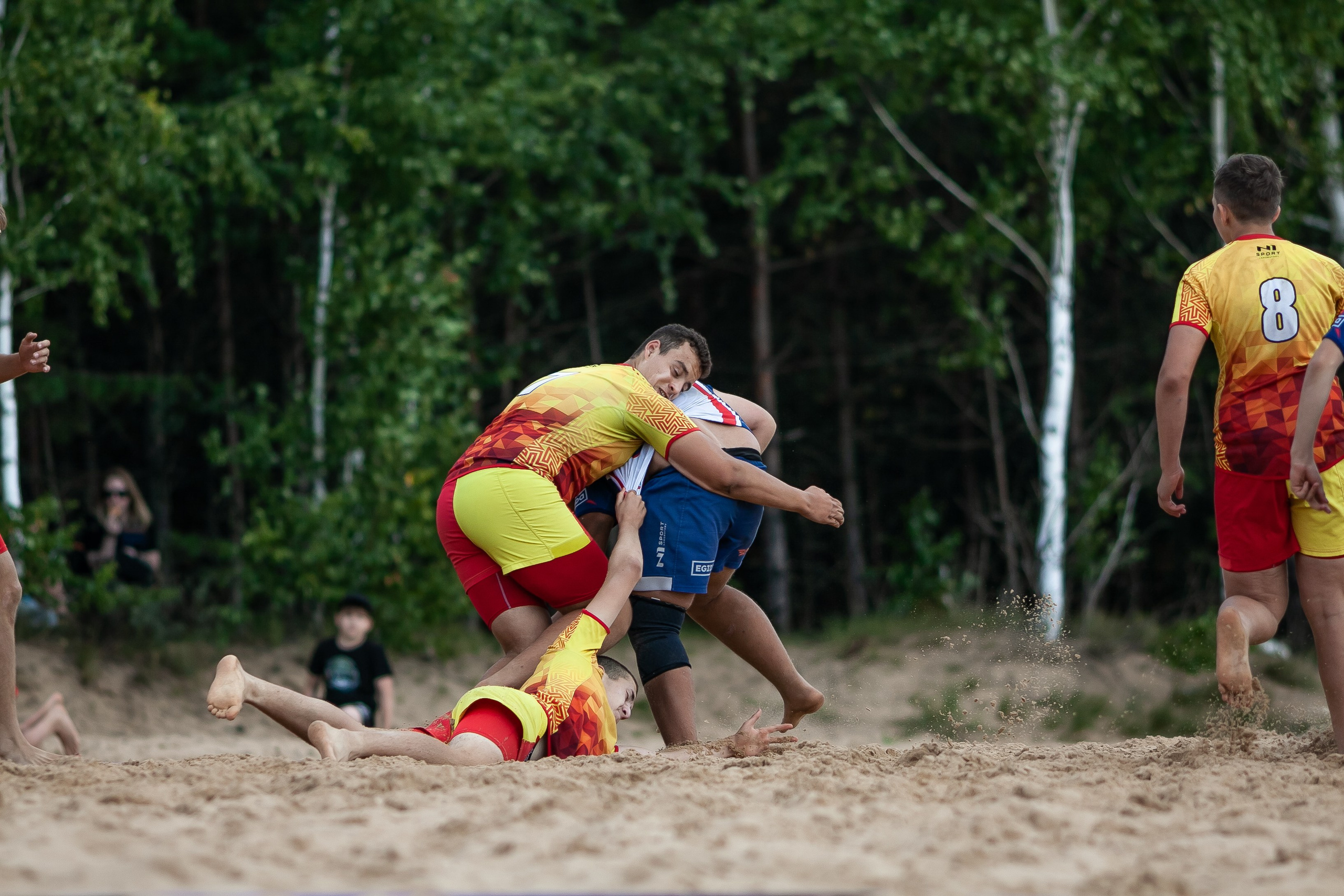 «Кубок «Молота» по пляжному Регби. Фотография