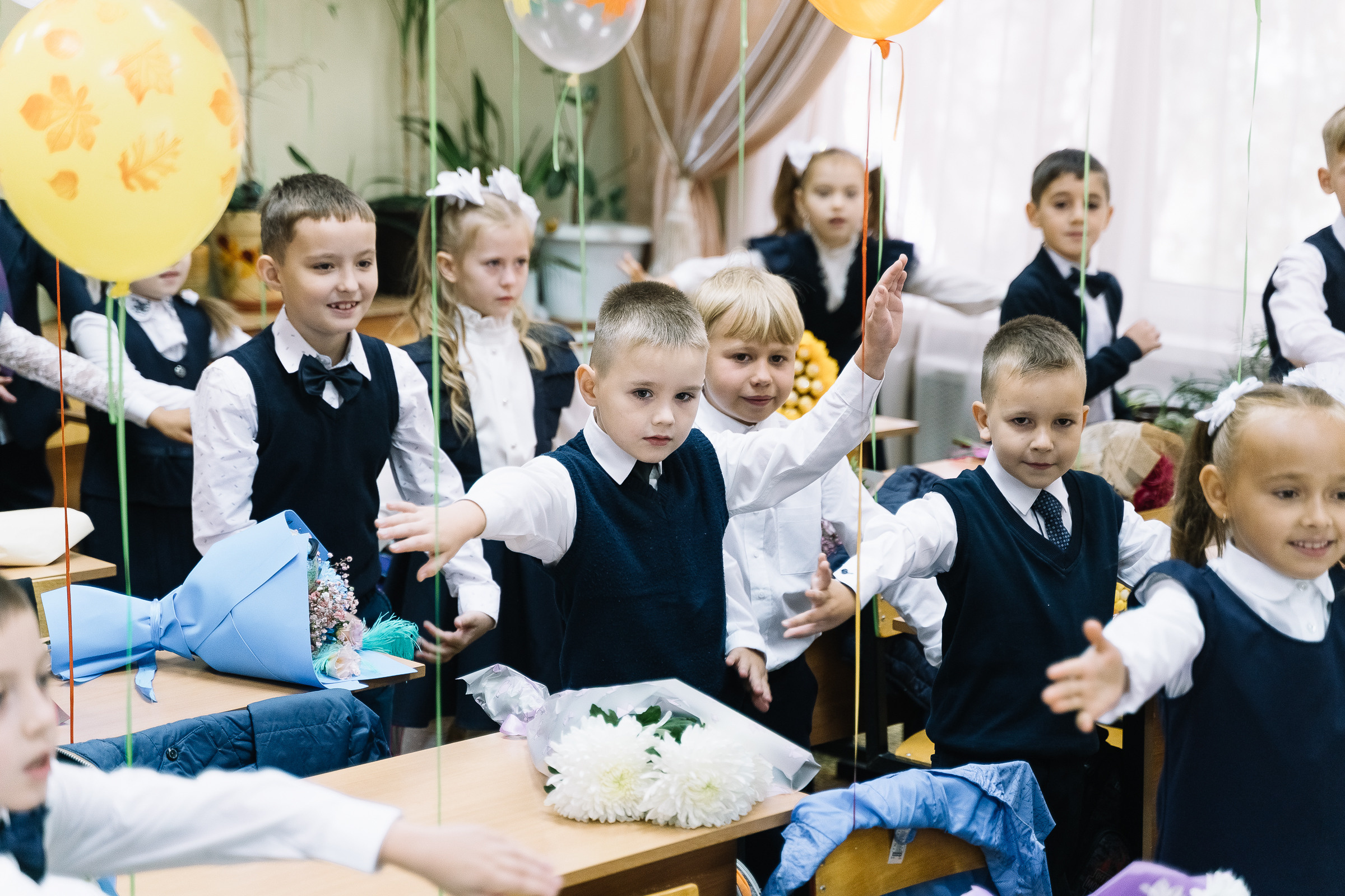 Первый звонок. Семейный и свадебный фотограф в Москве Леванова Александра