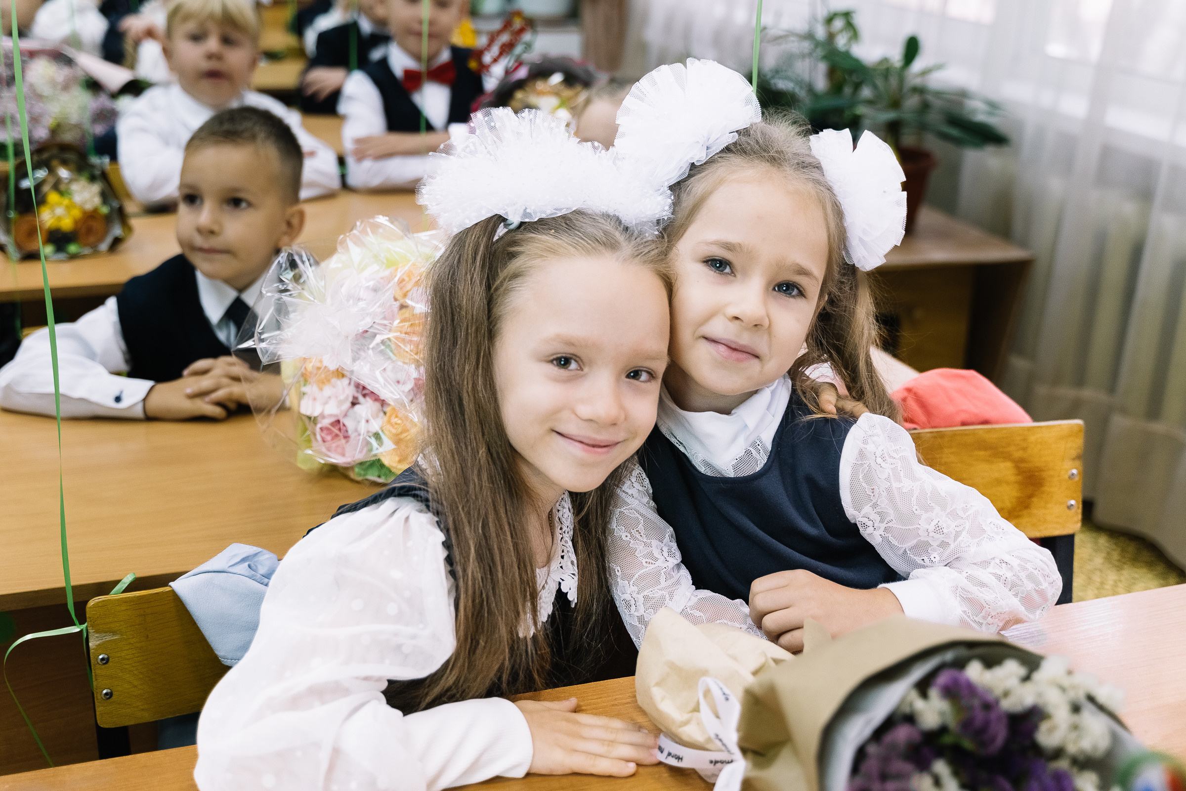 Первый звонок. Семейный и свадебный фотограф в Москве Леванова Александра