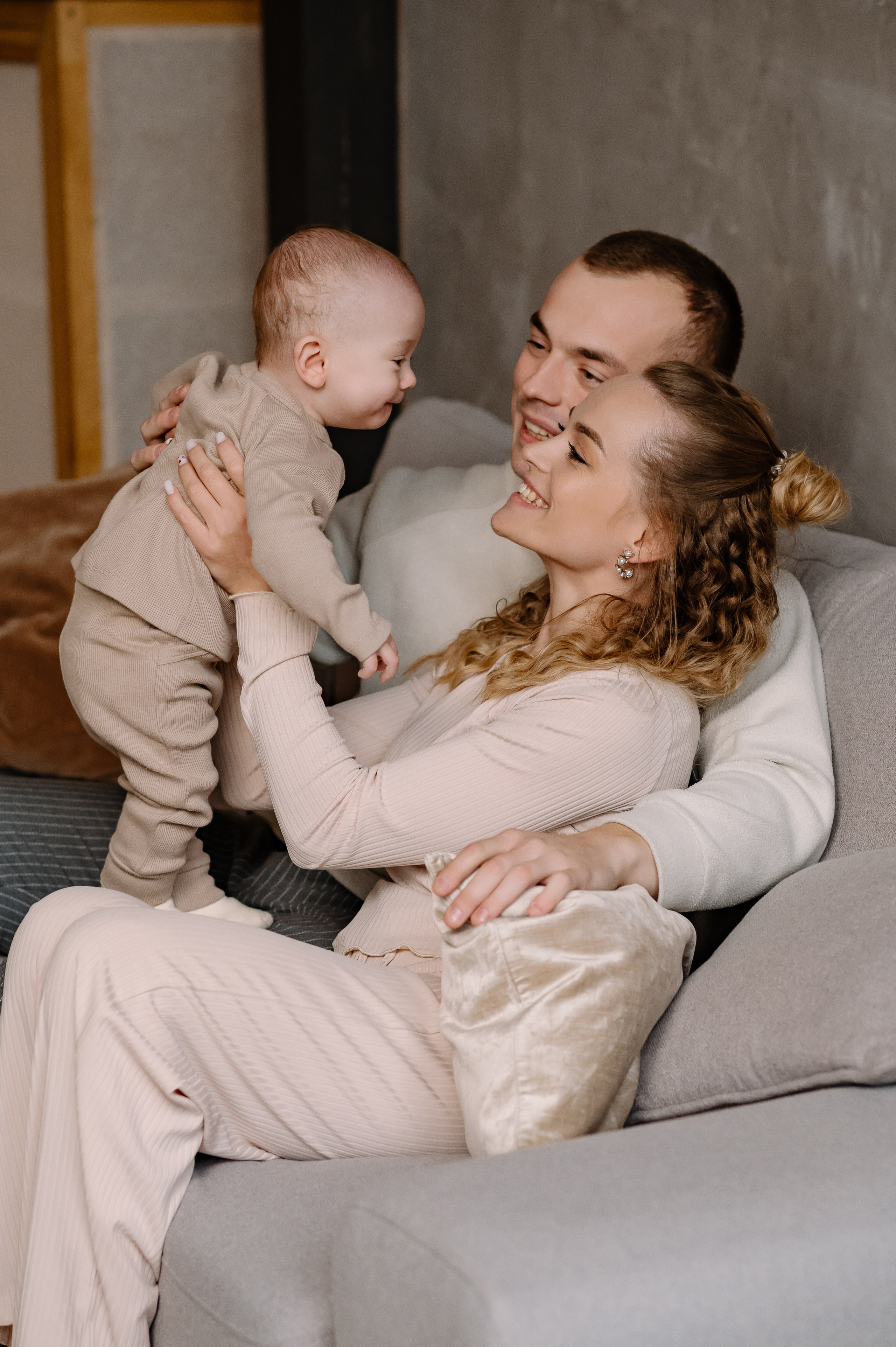 Первая семейная с малышом. Фотограф Минск Катерина Кирик