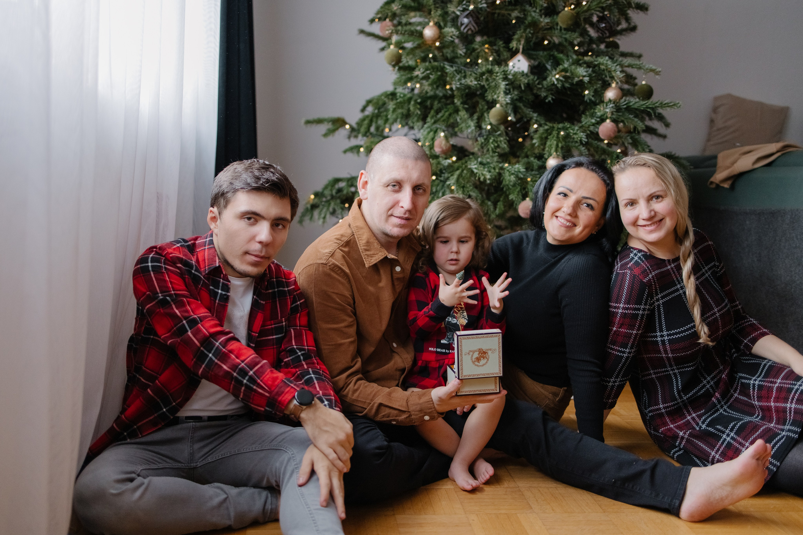 Семейное Рождество. Фотограф в Санкт-Петербурге/Иркутске Анастасия Алексеева