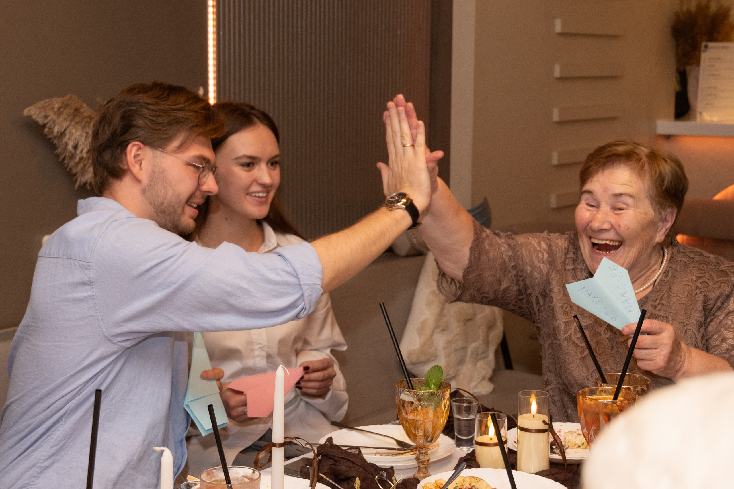 День рождения Екатерины в кругу семьи и друзей. Фотограф и видеограф в Москве Анна Матюхина