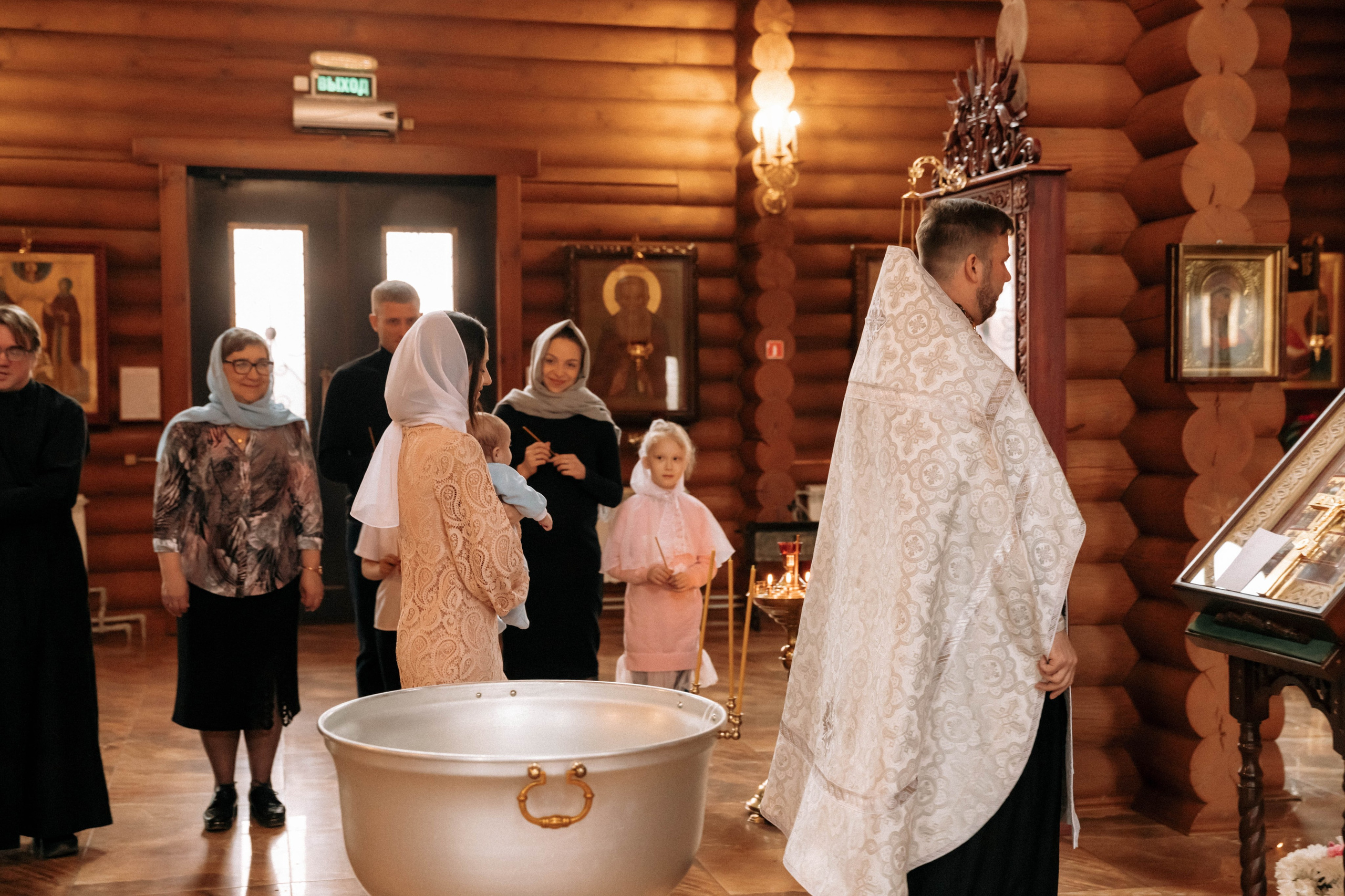 Крещение Льва. Семейный и свадебный фотограф Нижний Новгород