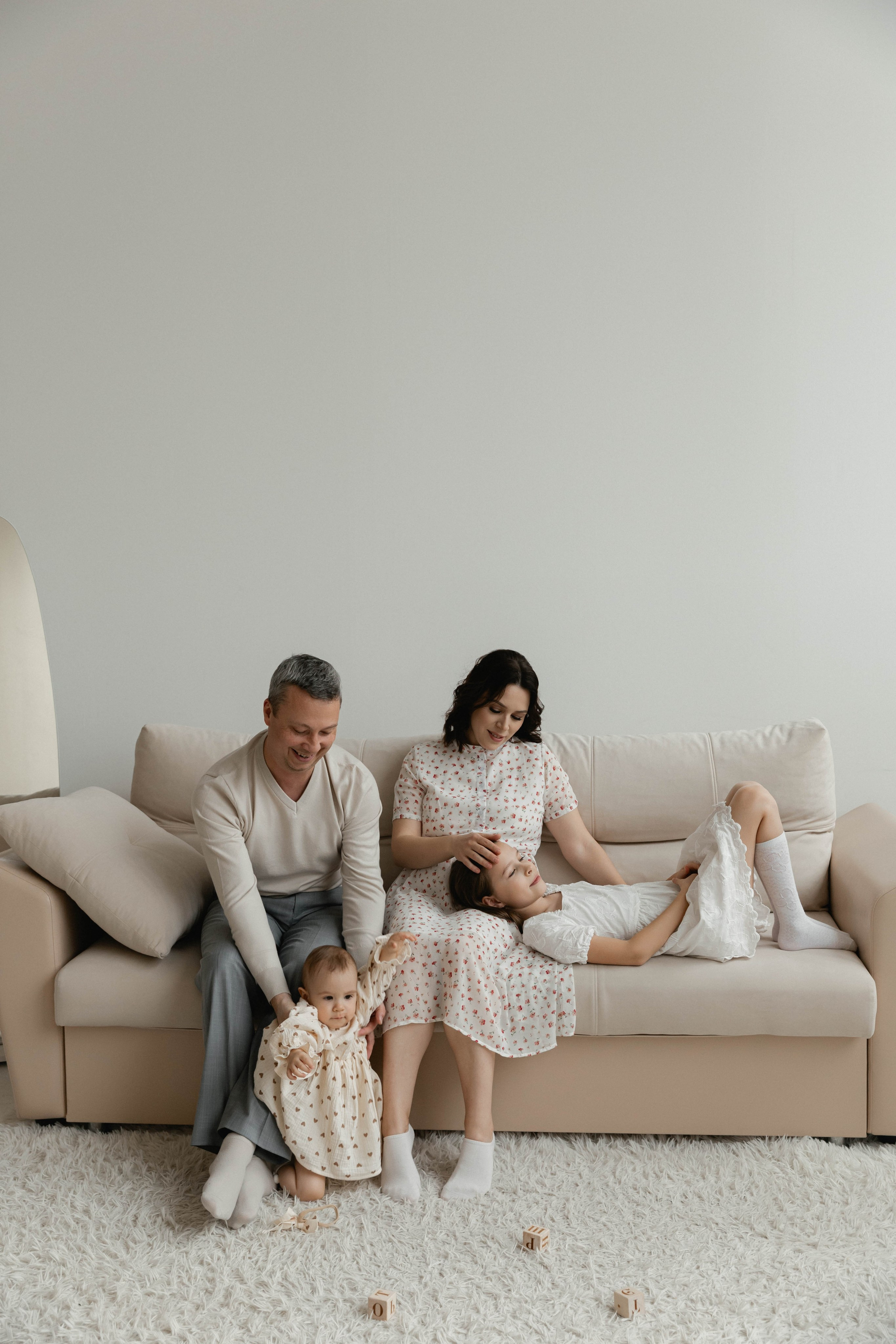 Дарья, Вадим, Соня и Тася. Семейный и свадебный фотограф Нижний Новгород