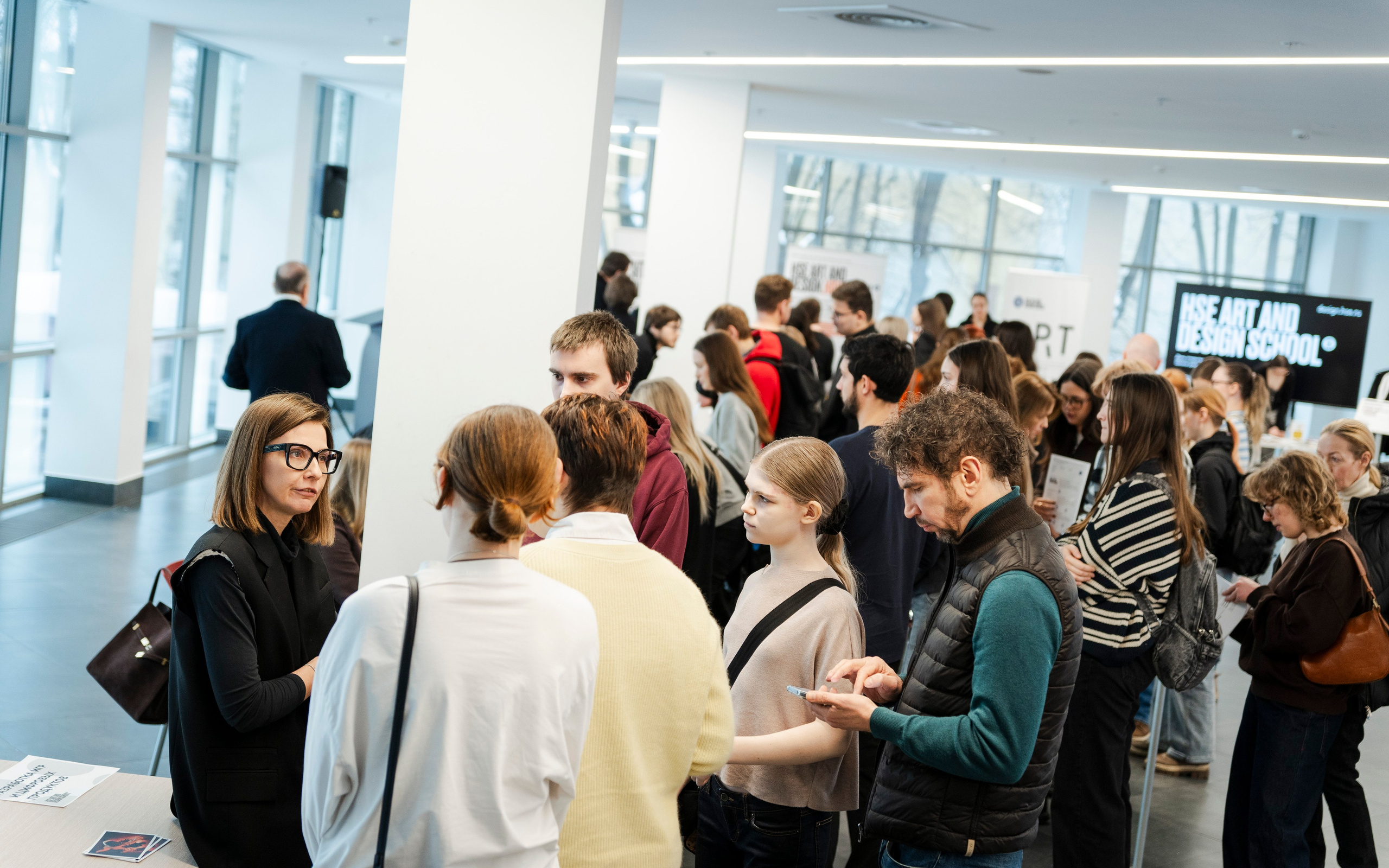 День открытых дверей Школы Дизайна НИУ ВШЭ. Фотограф в Москве Савкина Евгения