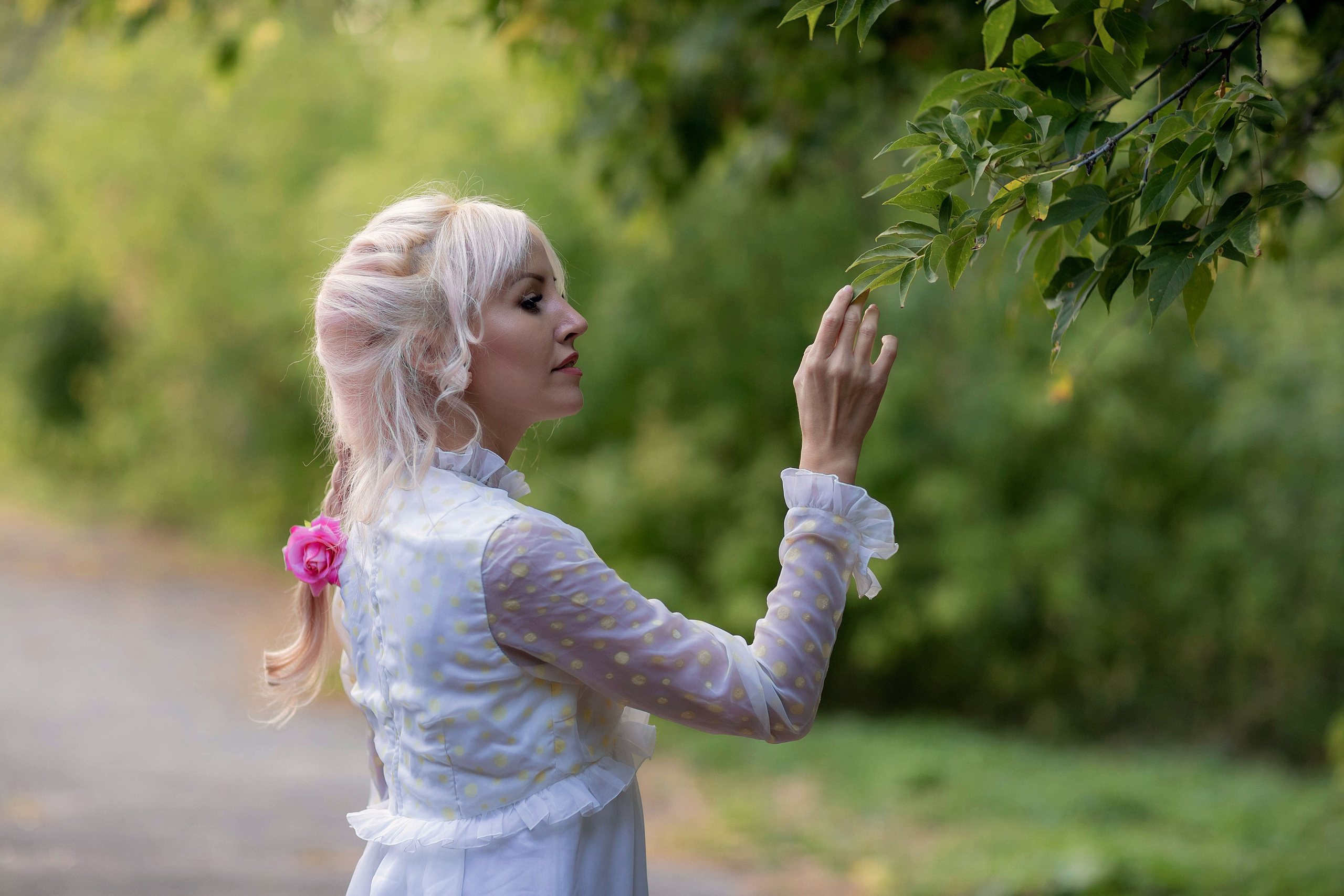 Фотосессия в историческом платье от Ирины Павловой с Леной. Портретный и репортажный фотограф в Чебоксарах Андриян Чаркин