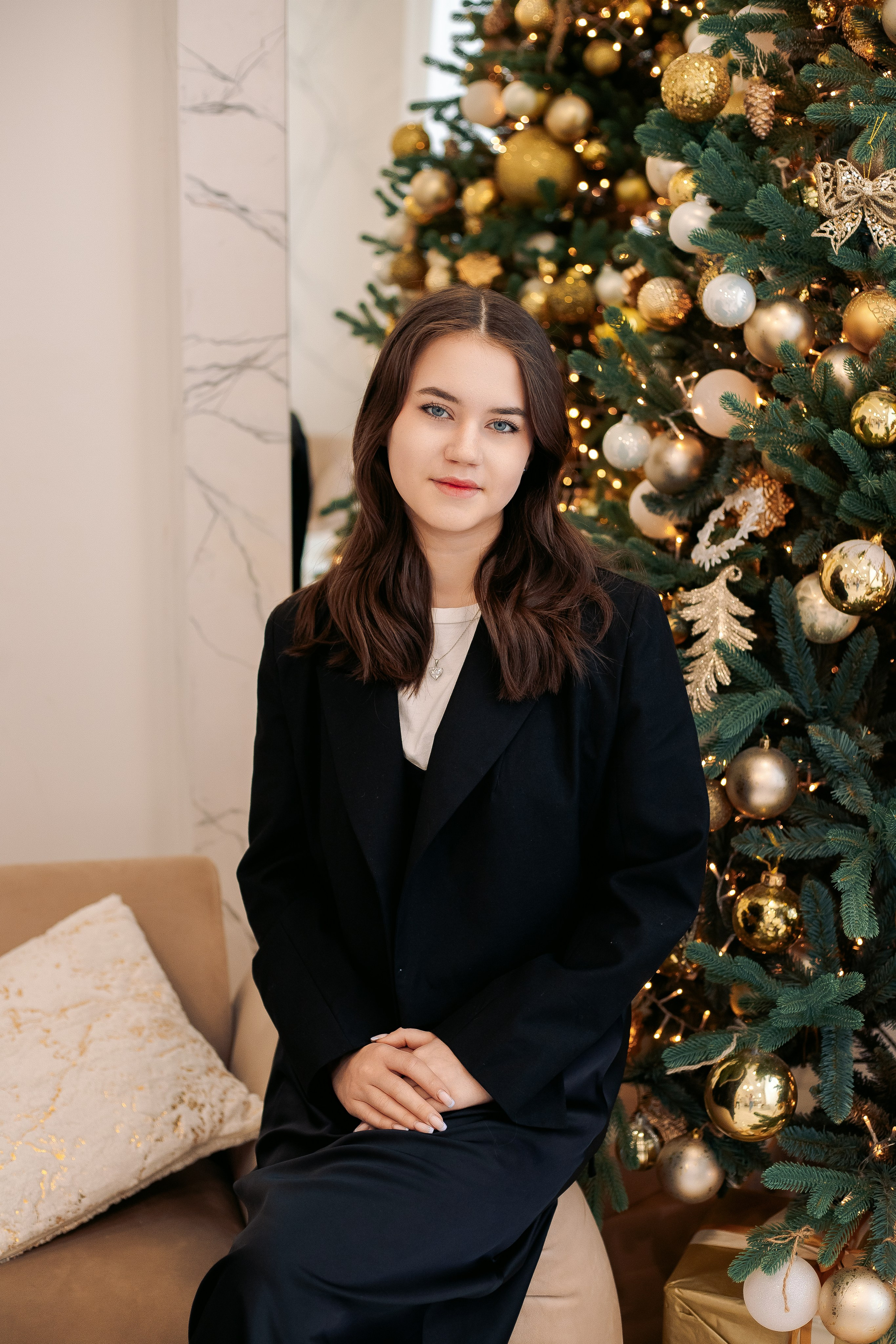 Новогодняя фотосессия в студии. Фотограф в Санкт-Петербурге, Анна Скворцова