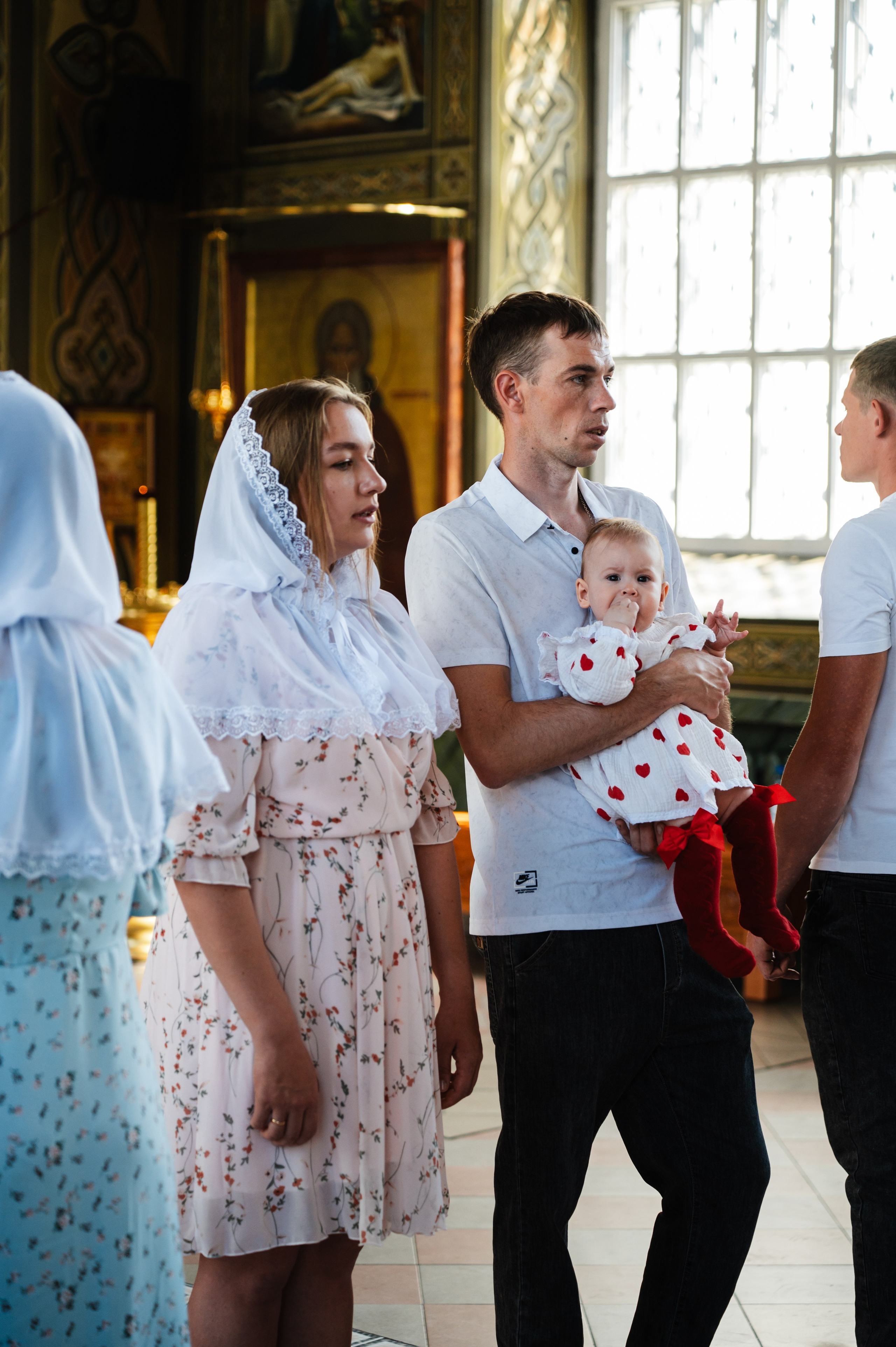Таинство Крещения Дарьи (Храм Преполовения Пятидесятницы). Фотограф Ярута Оксана / Ростов-на-Дону