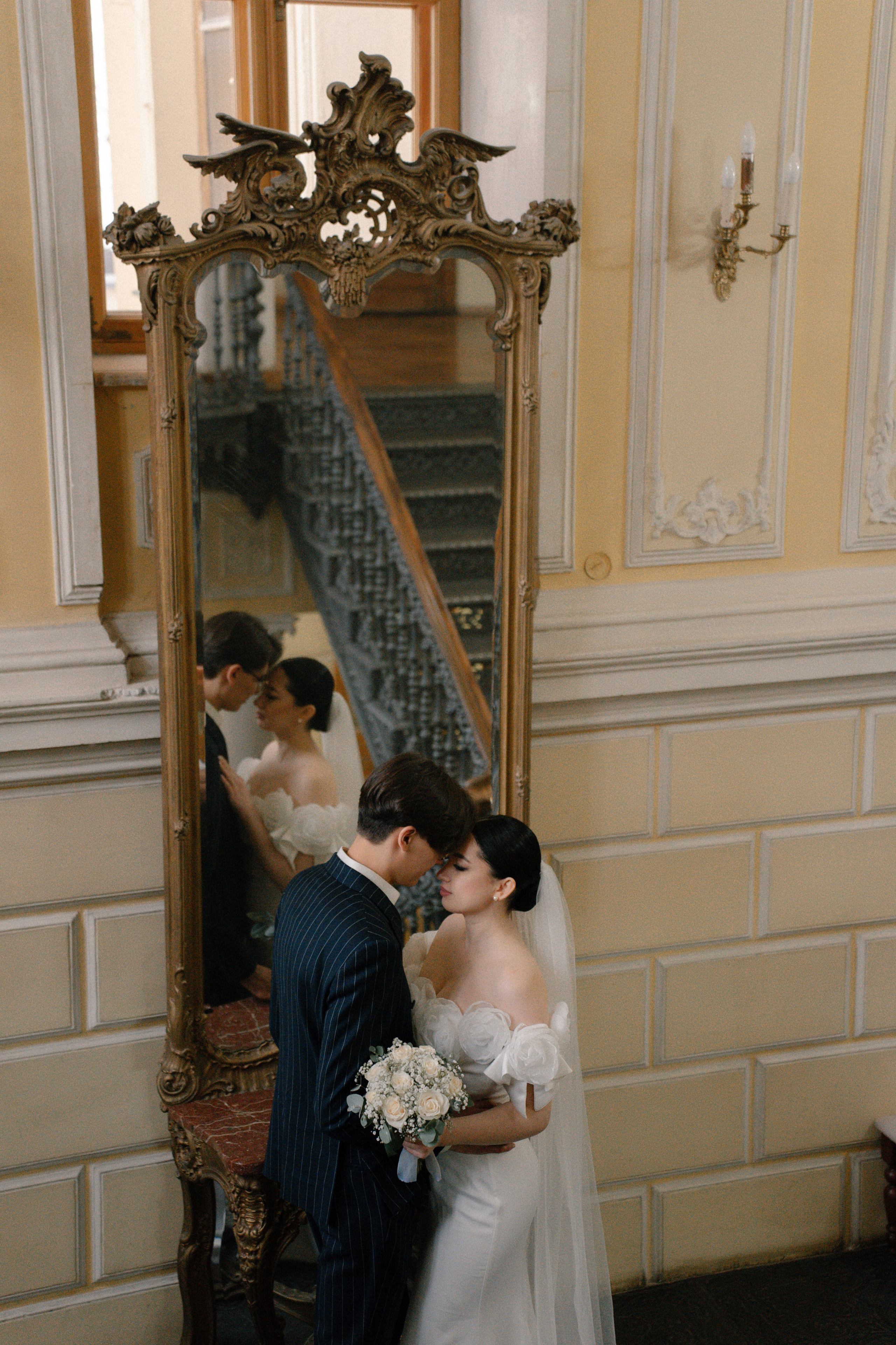 Свадебная фотосессия в Библиотеке читальне им. Пушкина