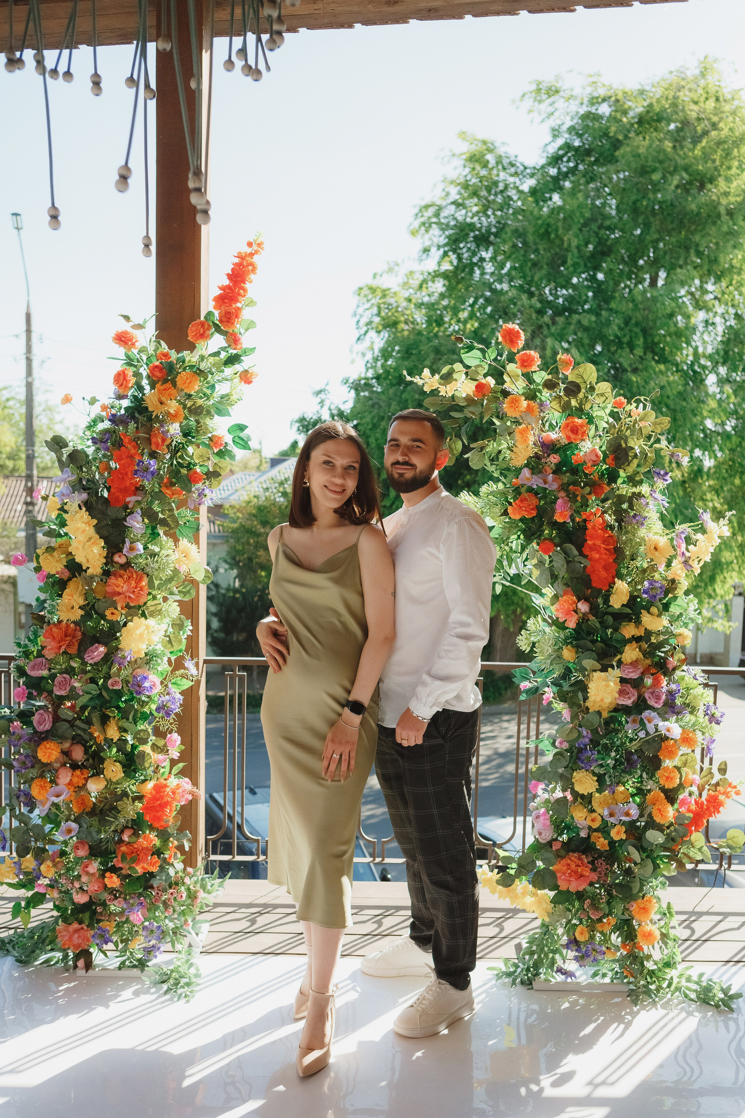 Свадебная фотосессия Михаила и Валерии на Чеховской набережной. Свадебный и семейный фотограф в Таганроге Бакарюк Антон