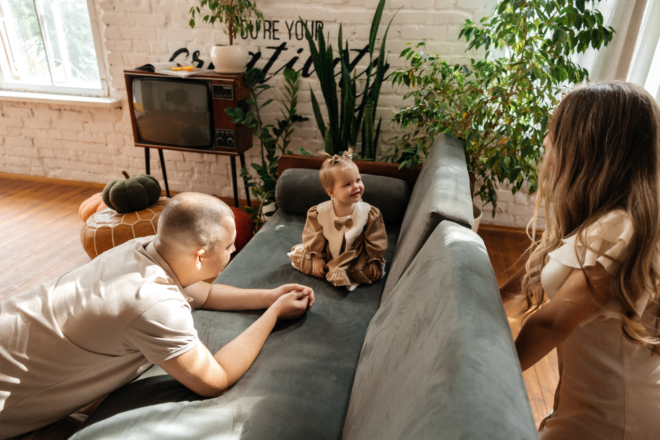 Максим, Алена, и Алиса. Фотограф Краснодар