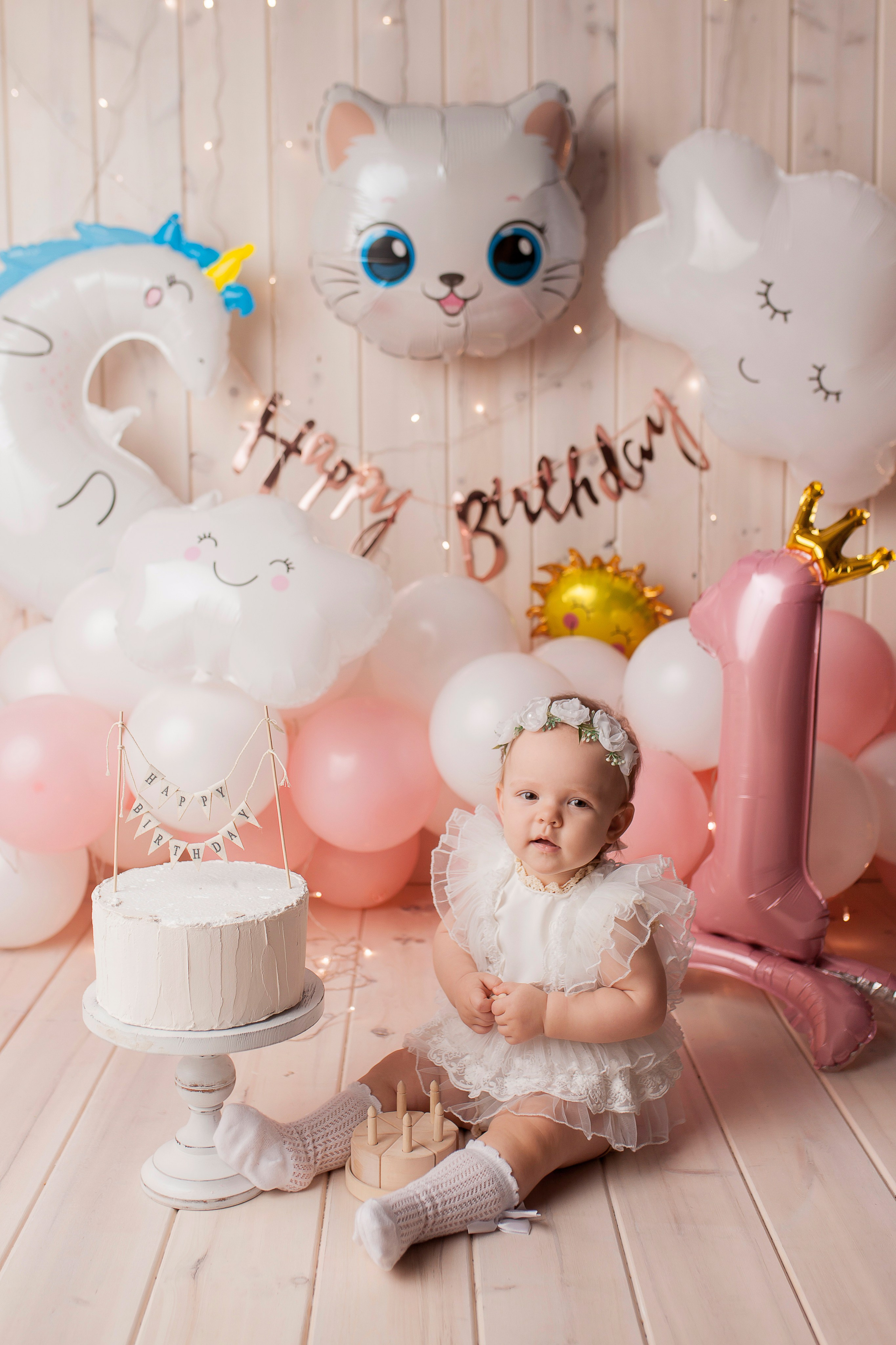 Юлия, 1 годик. Фотограф новорожденных в Новокузнецке Анна Горошникова