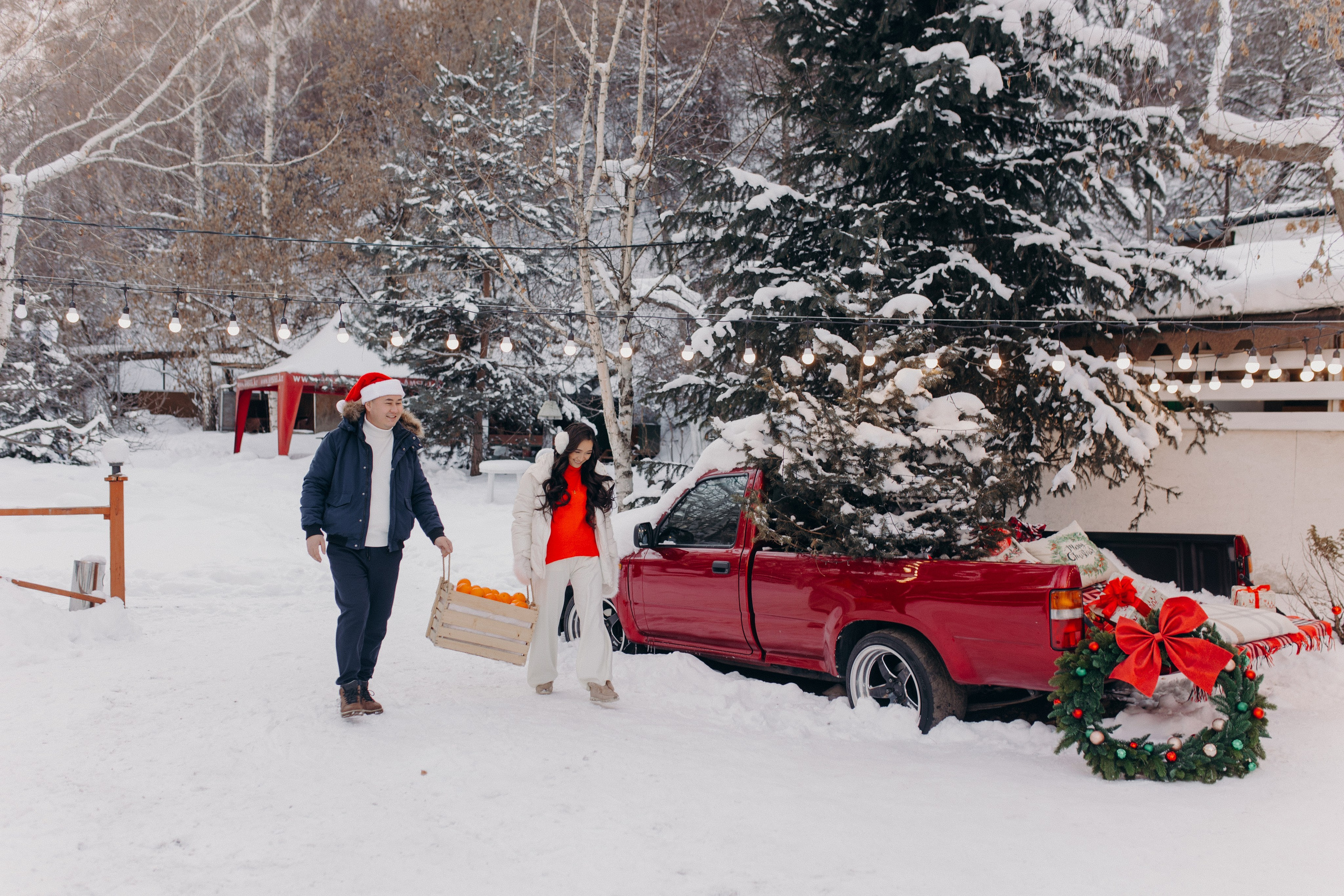 Новогодние фотосессии. Свадебный и семейный фотограф в Алматы Laura Dosmann
