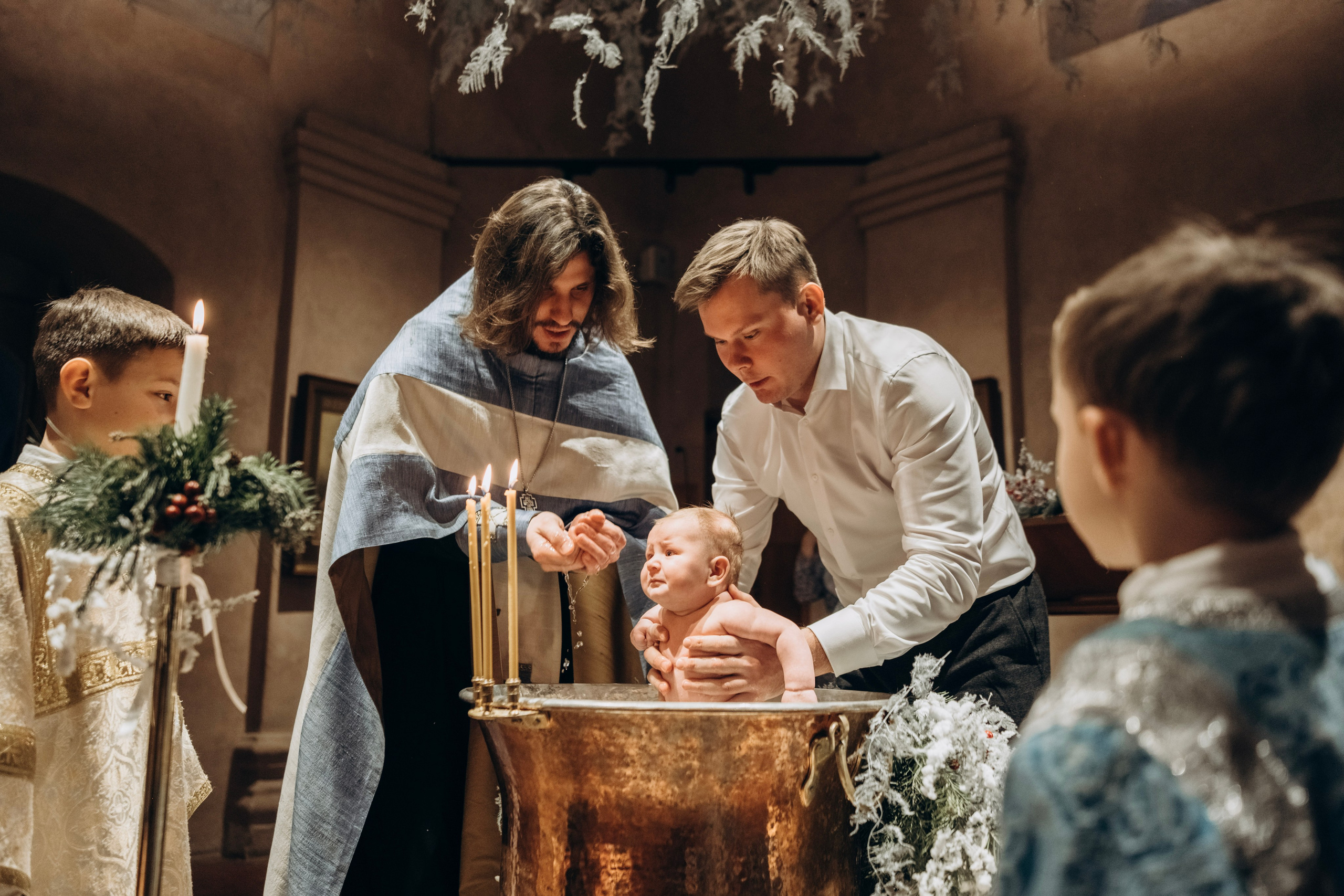 Крещение Александра. Главная