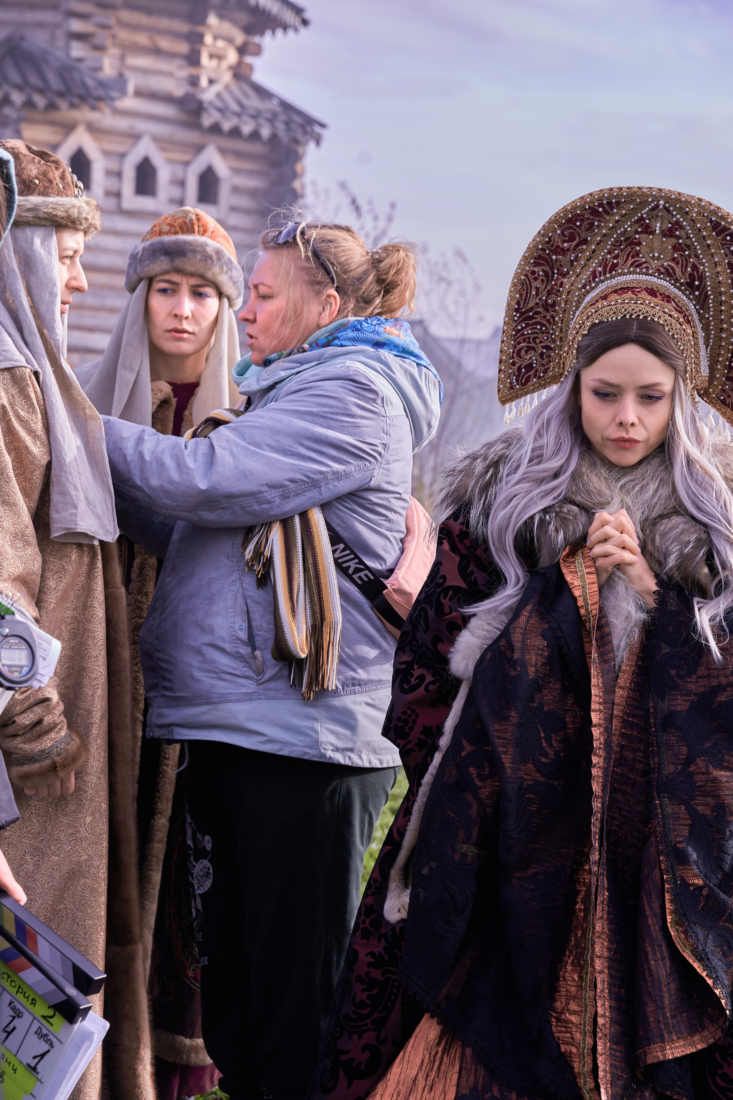 Бекстейдж съемки сериала. Krasnopoliophoto