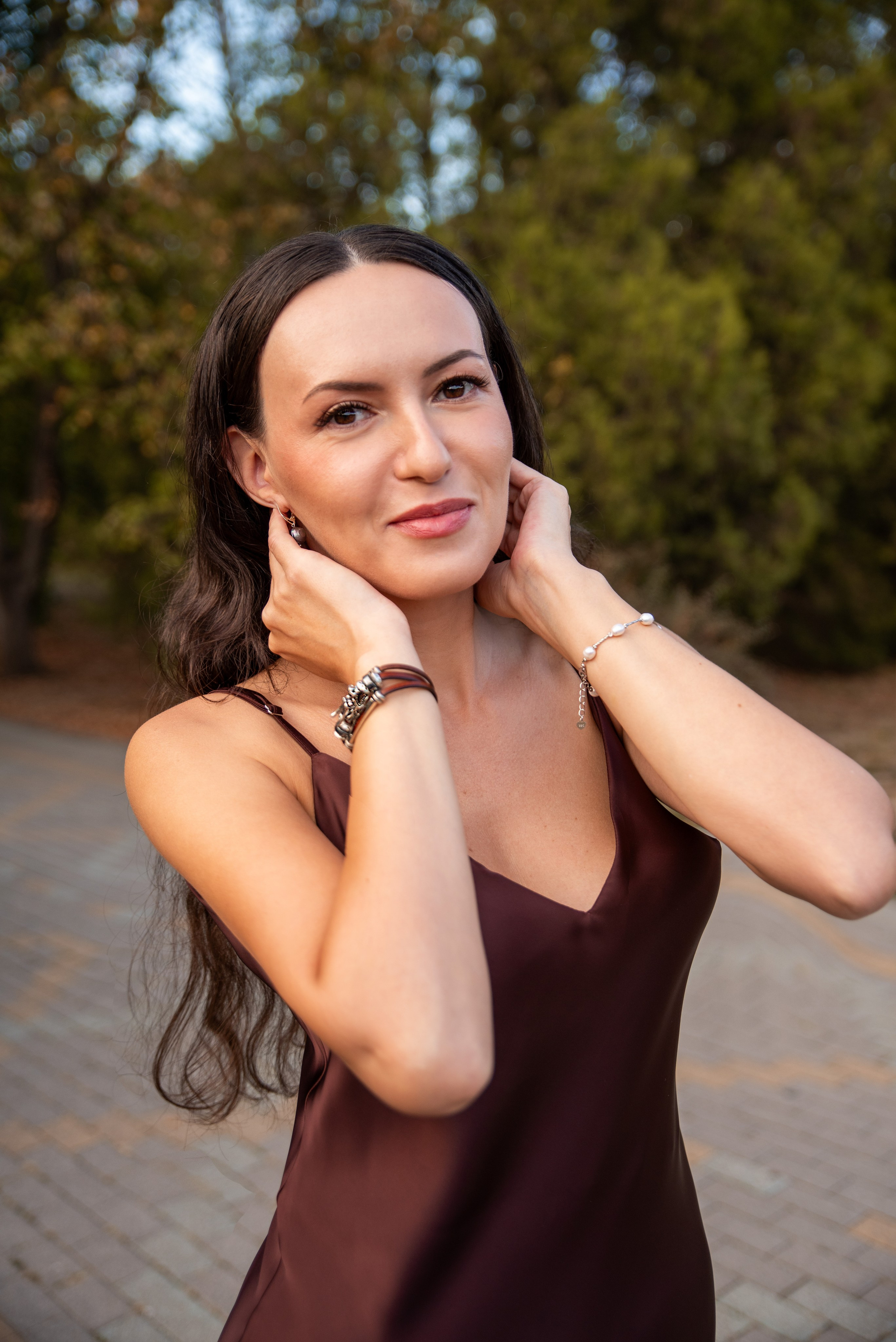 Елена в Дендрарии Краснодар. Фотограф в Краснодаре Анна Карелина