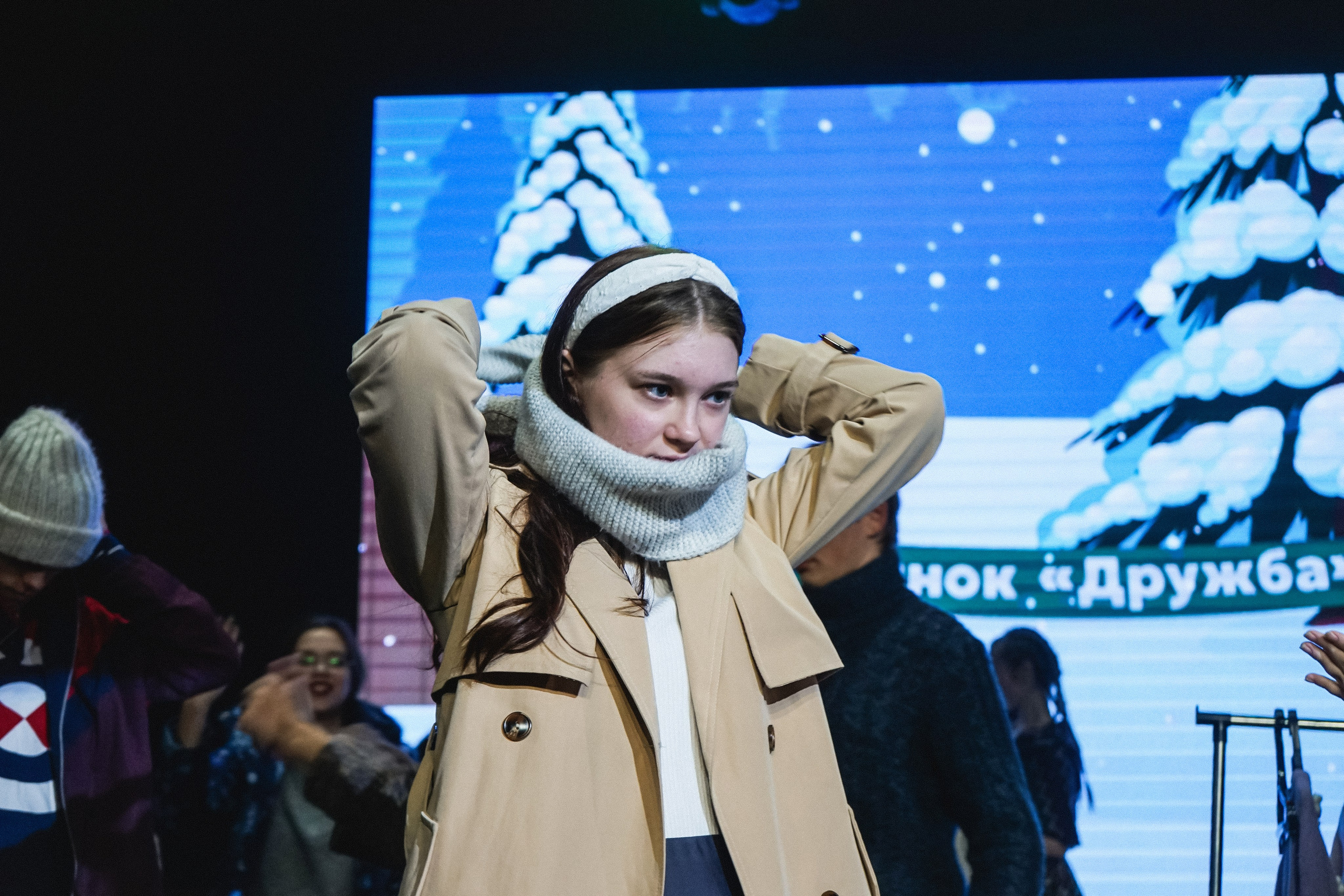 «Идите в баню» Первый снег КемГУ. Фотограф Кемерово