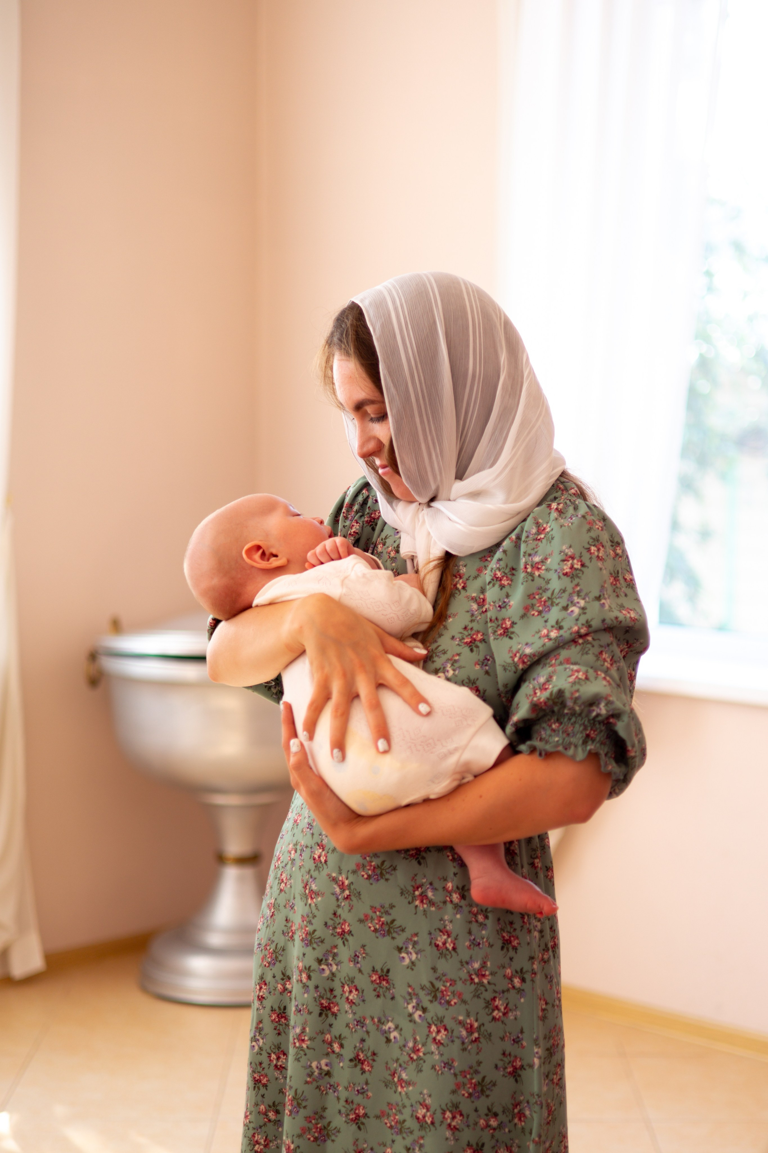 Таинство Крещения Илюши. Семейный и детский фотограф в Михайловке Татьяна Лестьева