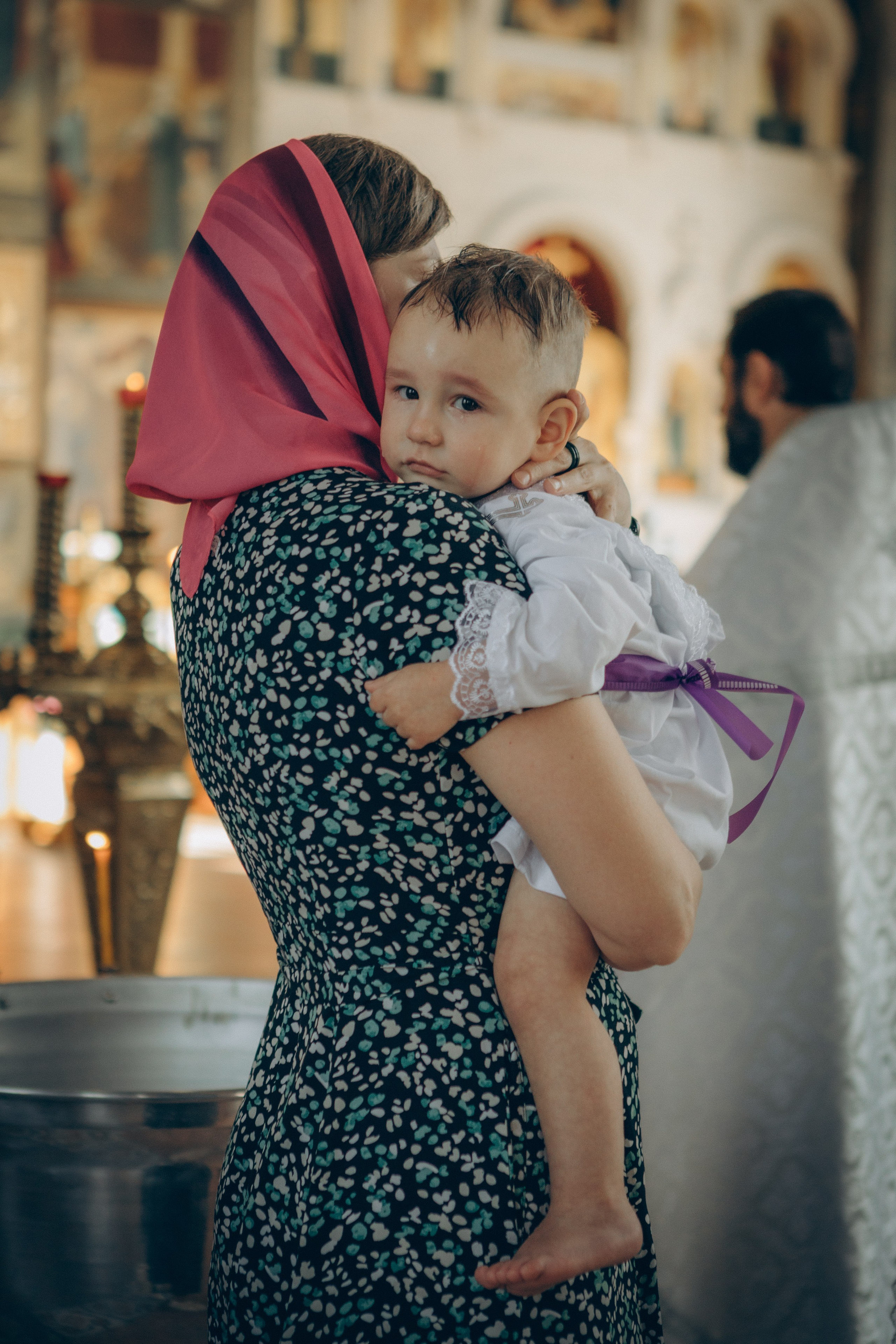 Крещение Николая и Даниила. Семейный фотограф и фотограф на роды в Ростове-на-Дону Мухина Виктория