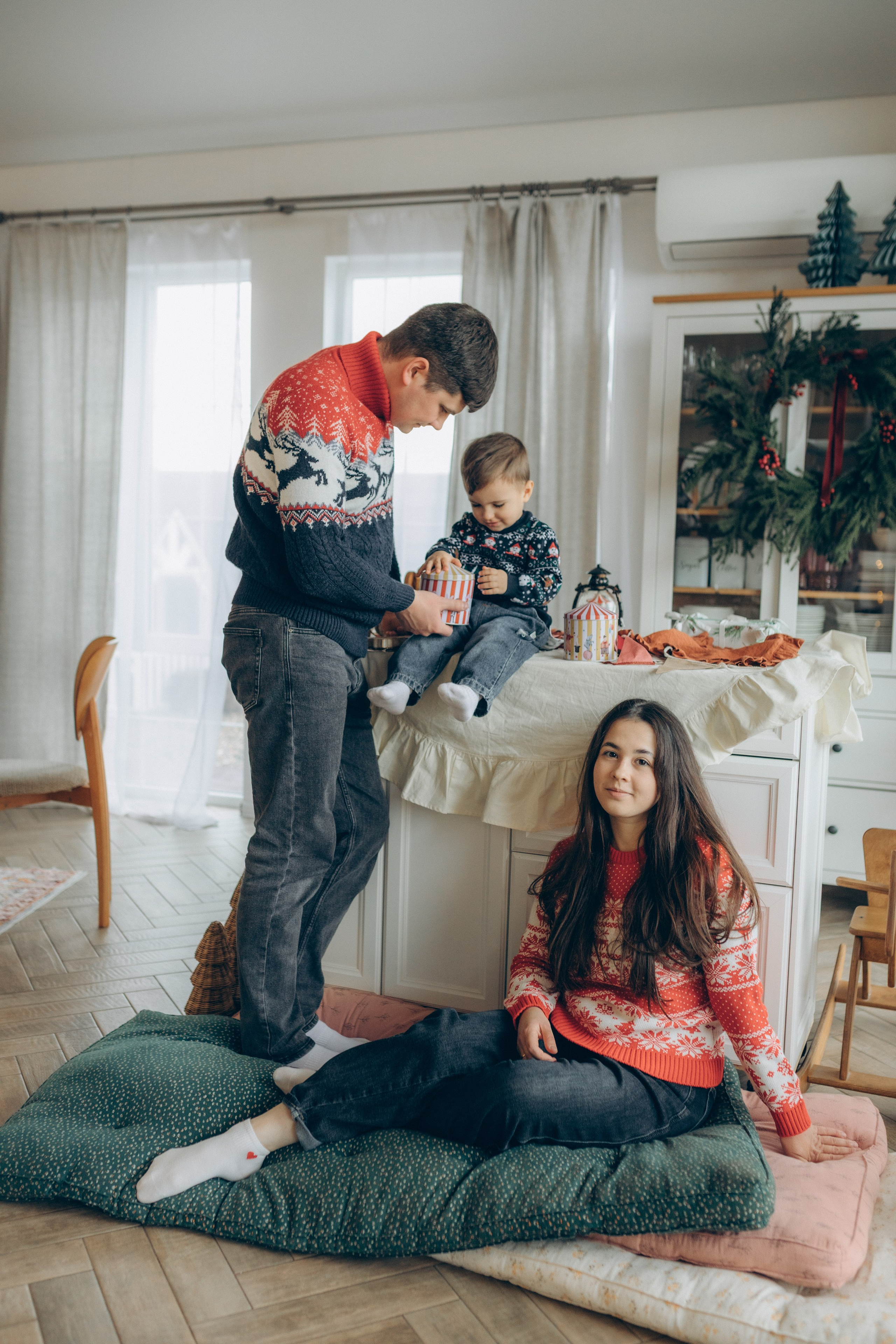 Софья, Сергей и Петя. Семейный фотограф и фотограф на роды в Ростове-на-Дону Мухина Виктория