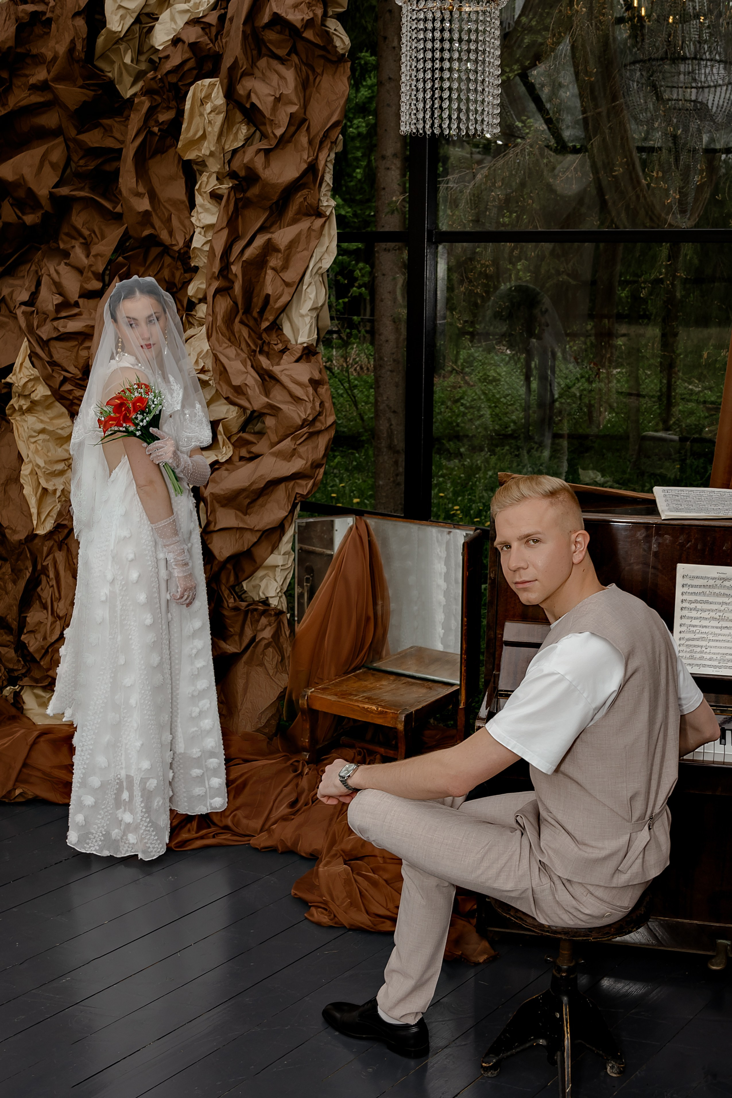 Свадьба Роман-Мария «Воздух». Свадебный/Портретный фотограф снимаю в Москве