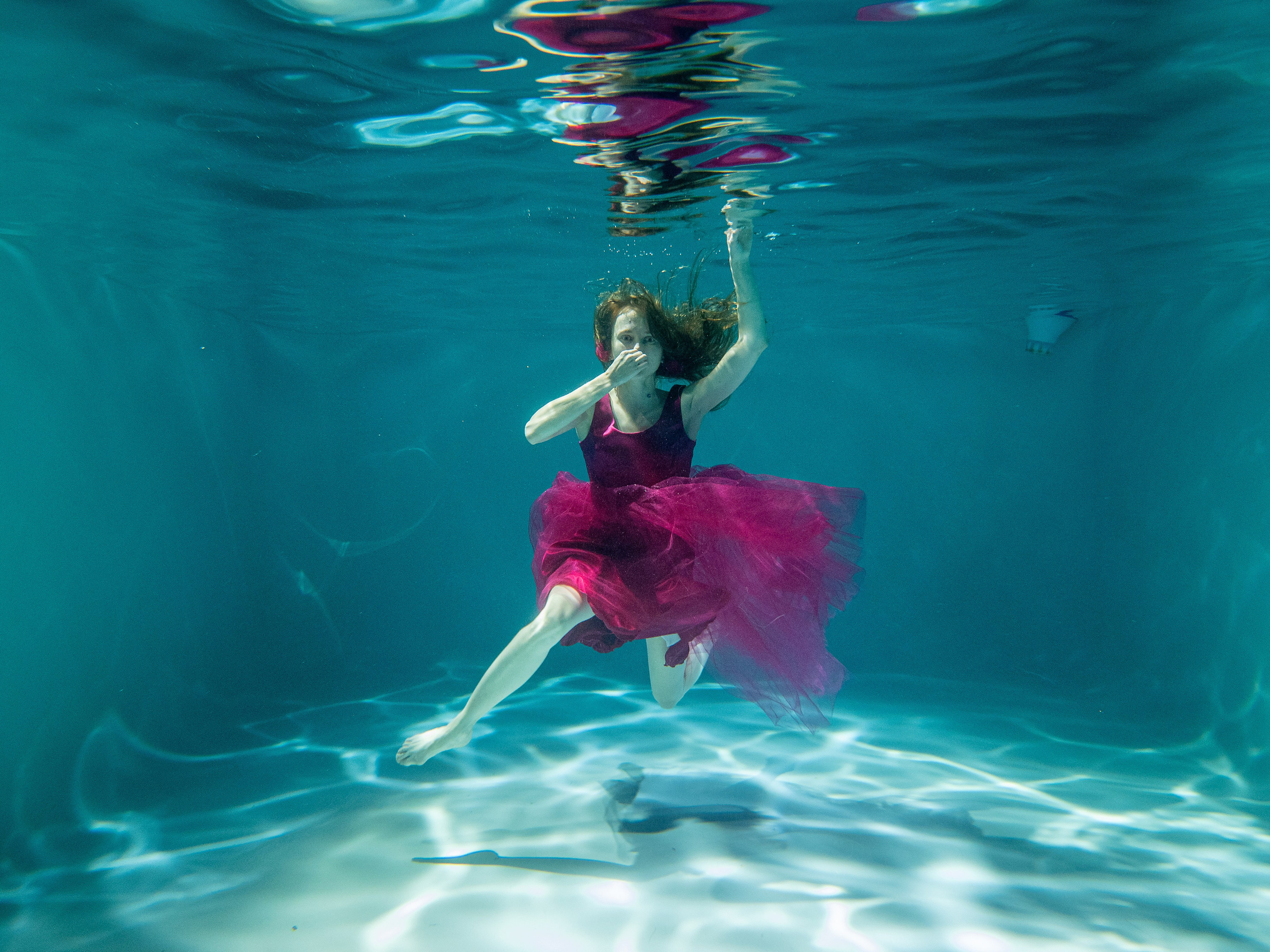 Подводные сьемки в OceanStars. Творческие сьемки