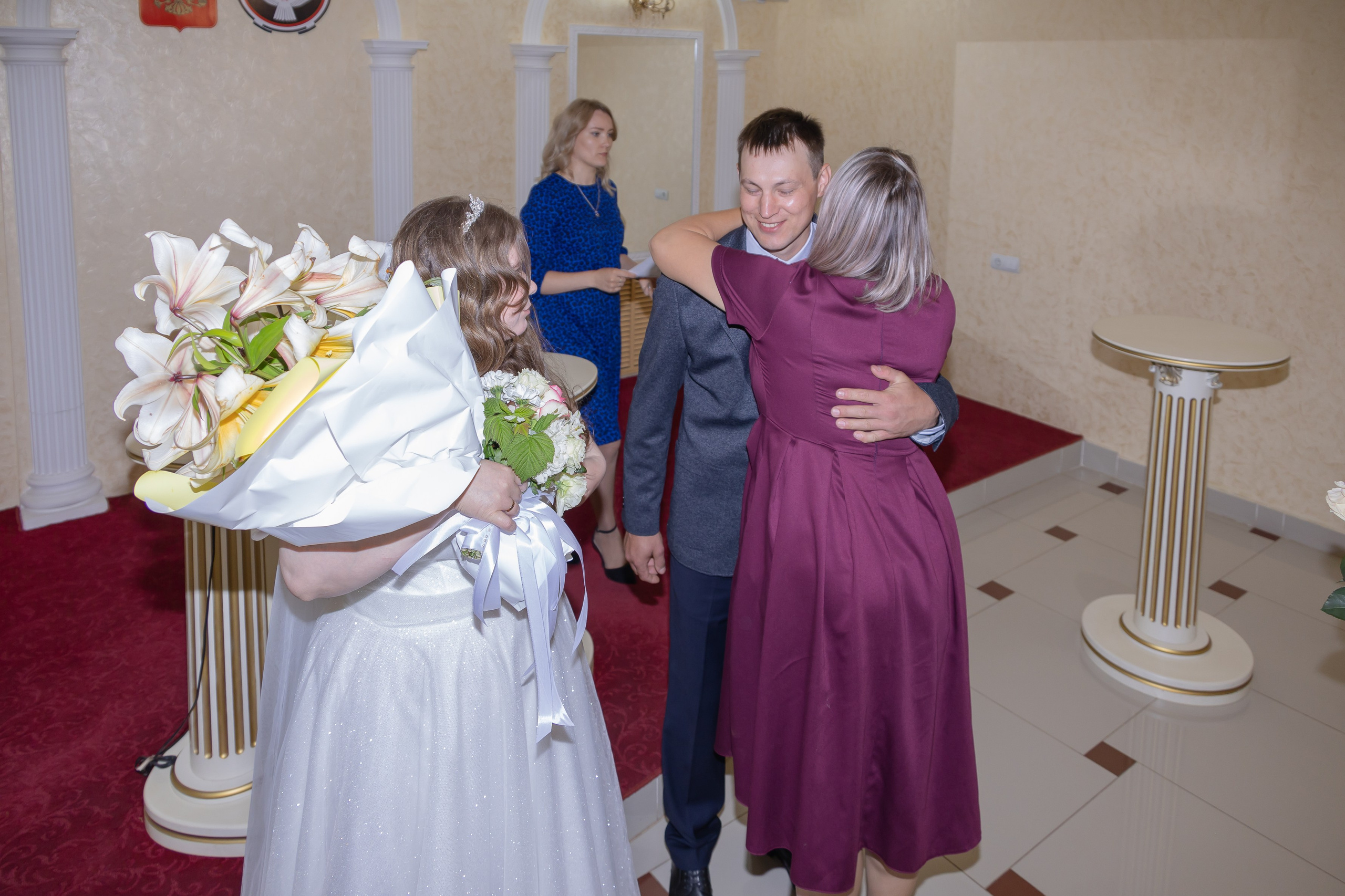 Свадебная съемка регистрации в ЗАГСе г. Можга