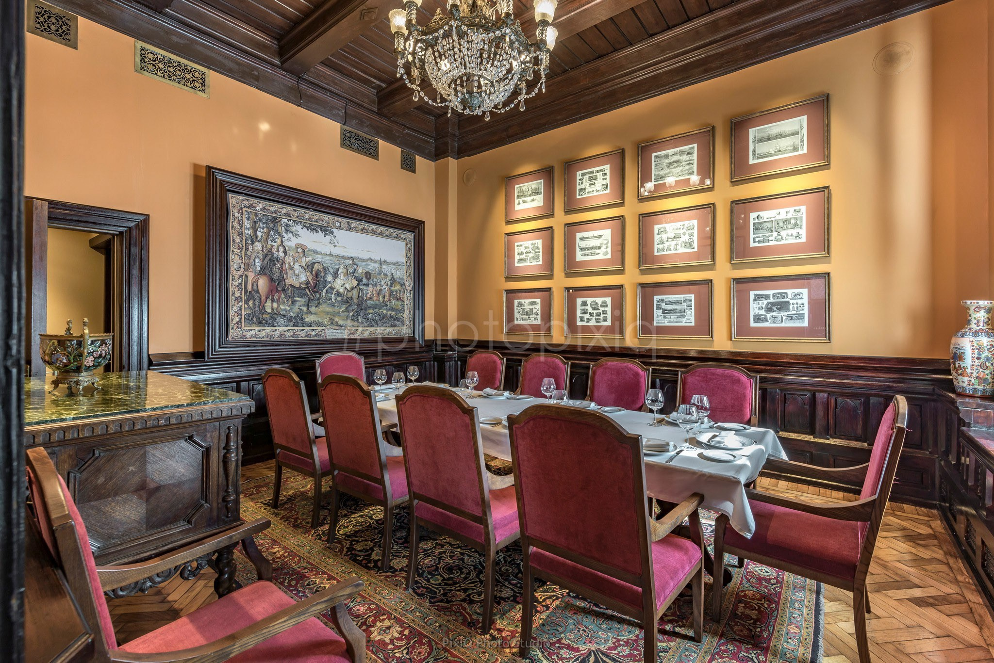 Фотосъёмка ресторана ЦДЛ. Интерьерная съёмка и виртуальные туры — Интерьерный фотограф Кузнецов Сергей (photopixiq)