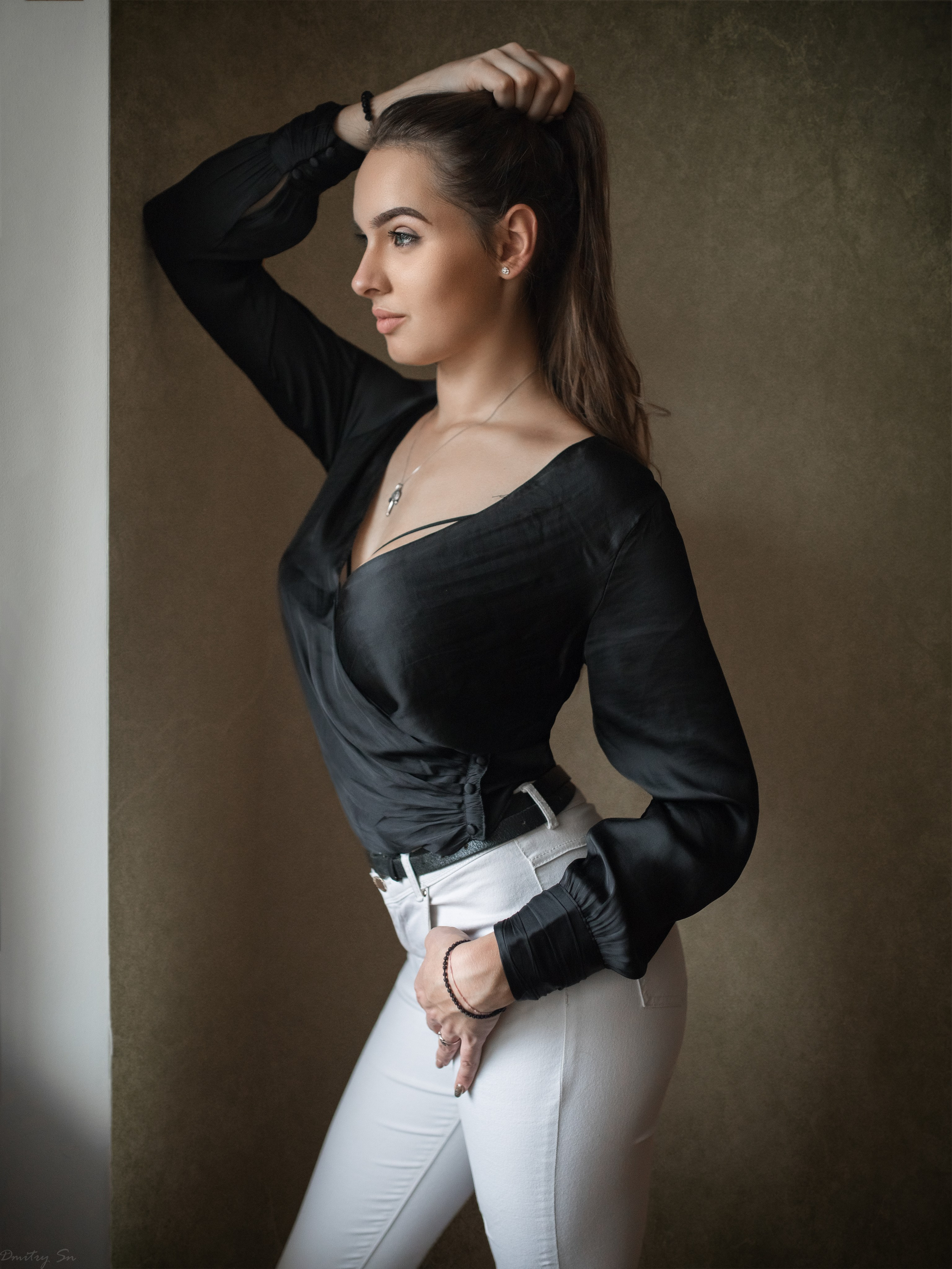 Портретная съемка у окна с Натальей для «себя»