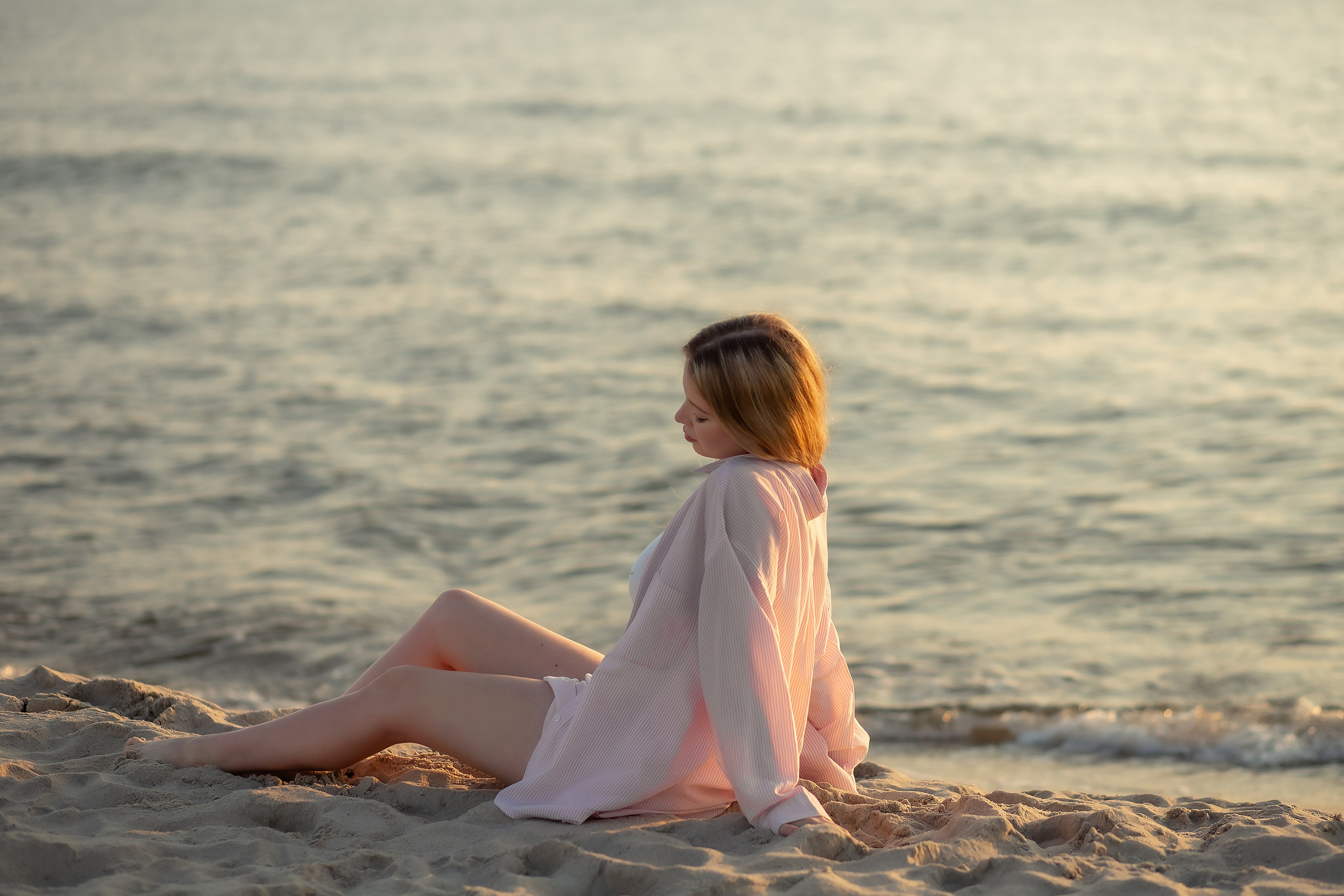 Екатерина и Антон. На закате. Фотограф в Калининграде Решетникова Алина