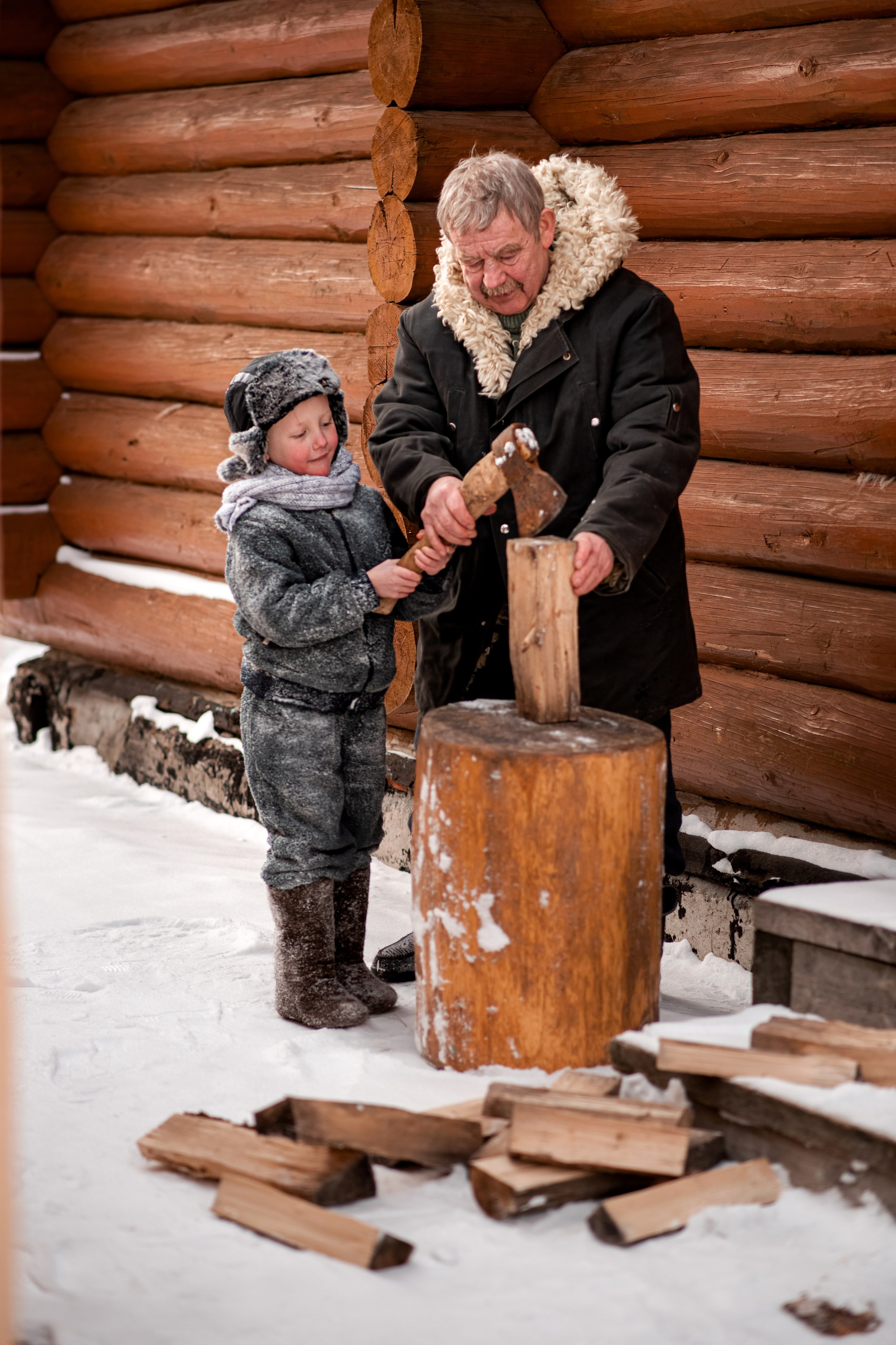 Тематическая семейная фотосессия в деревне. Семейный и детский фотограф в Туле Светлана Воронкова