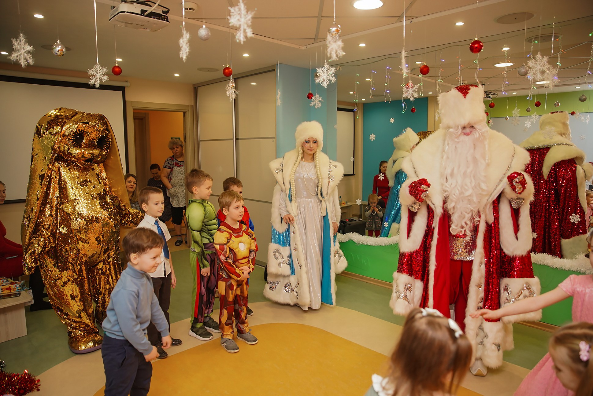 Новый год в частном детском садике. Семейный и детский фотограф в Нижнем Новгороде