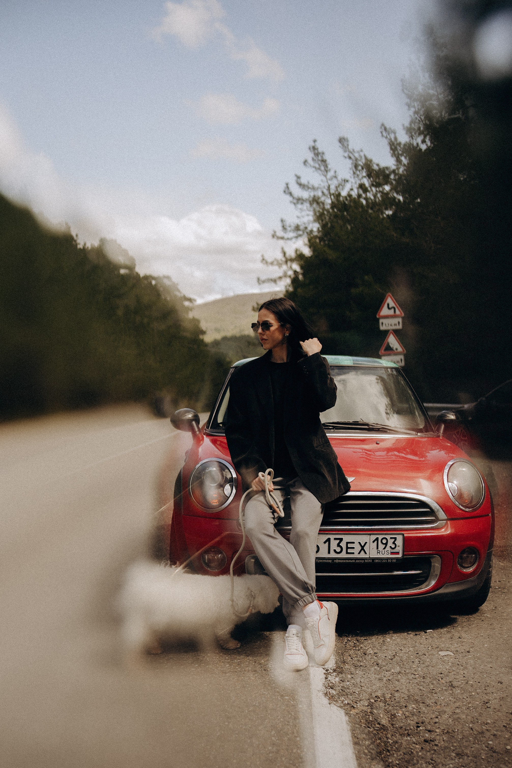 Лера, Тёма, Марли & Mini cooper. Дмитриева Светлана женский и семейный фотограф Рига, Москва, Геленджик