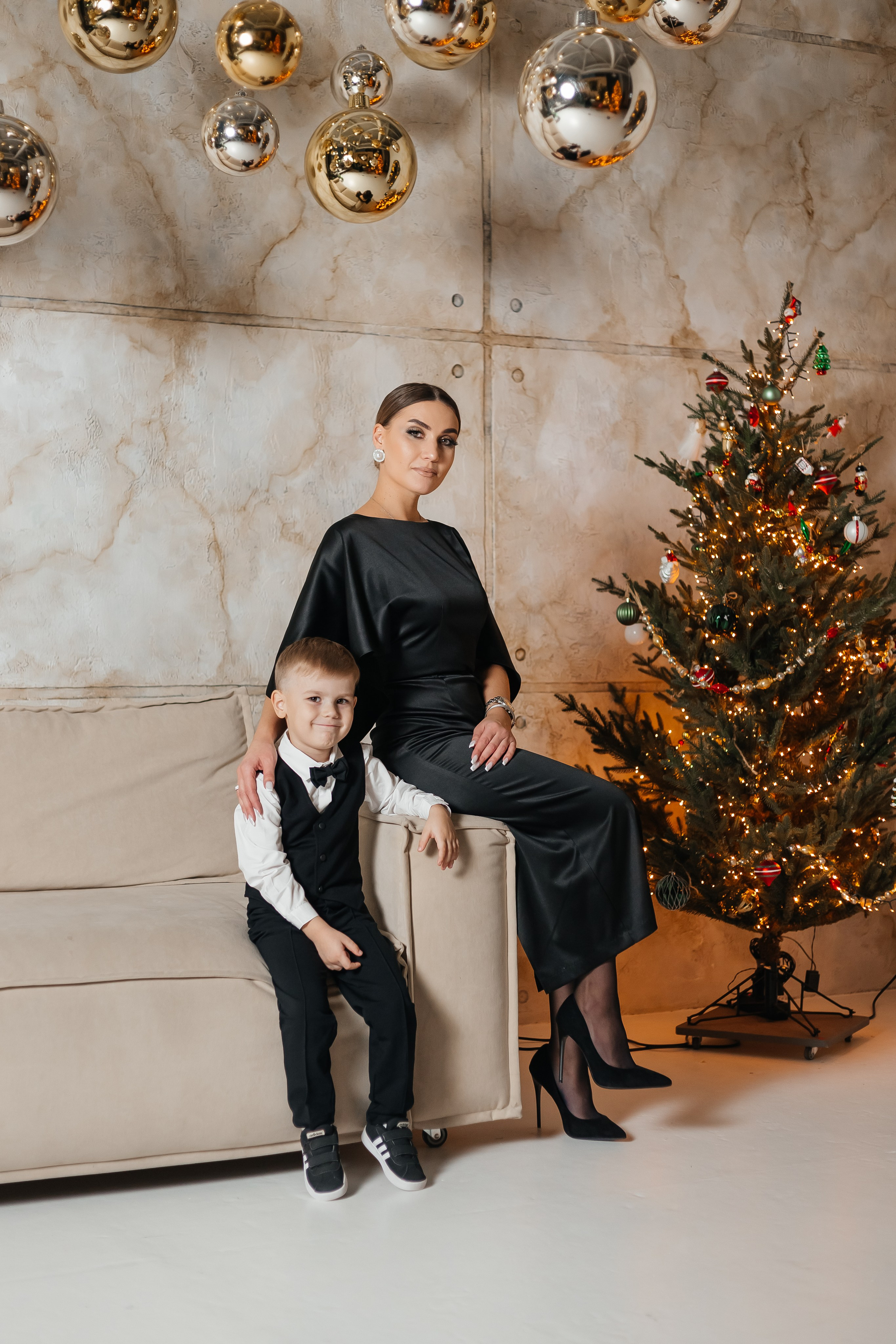 Мама и сын. Фотограф Мария Новоселова. Сургут