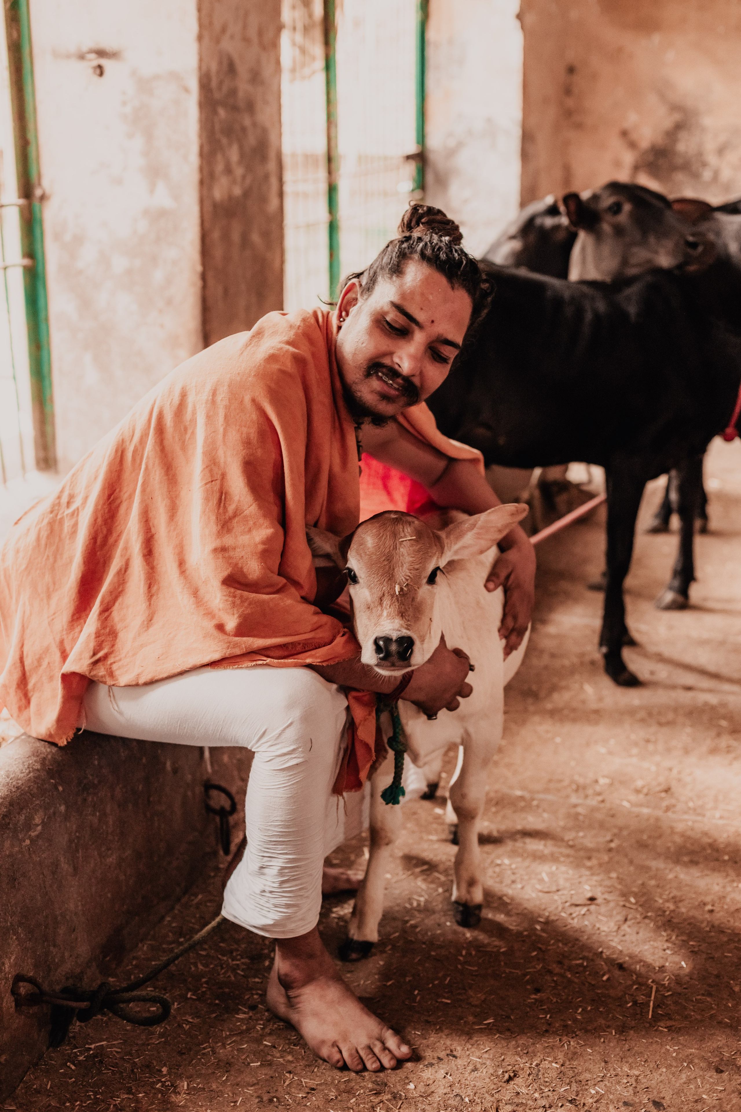 Devraha Baba Ji Ashram in Vrindavan. Мариам Багдасарян