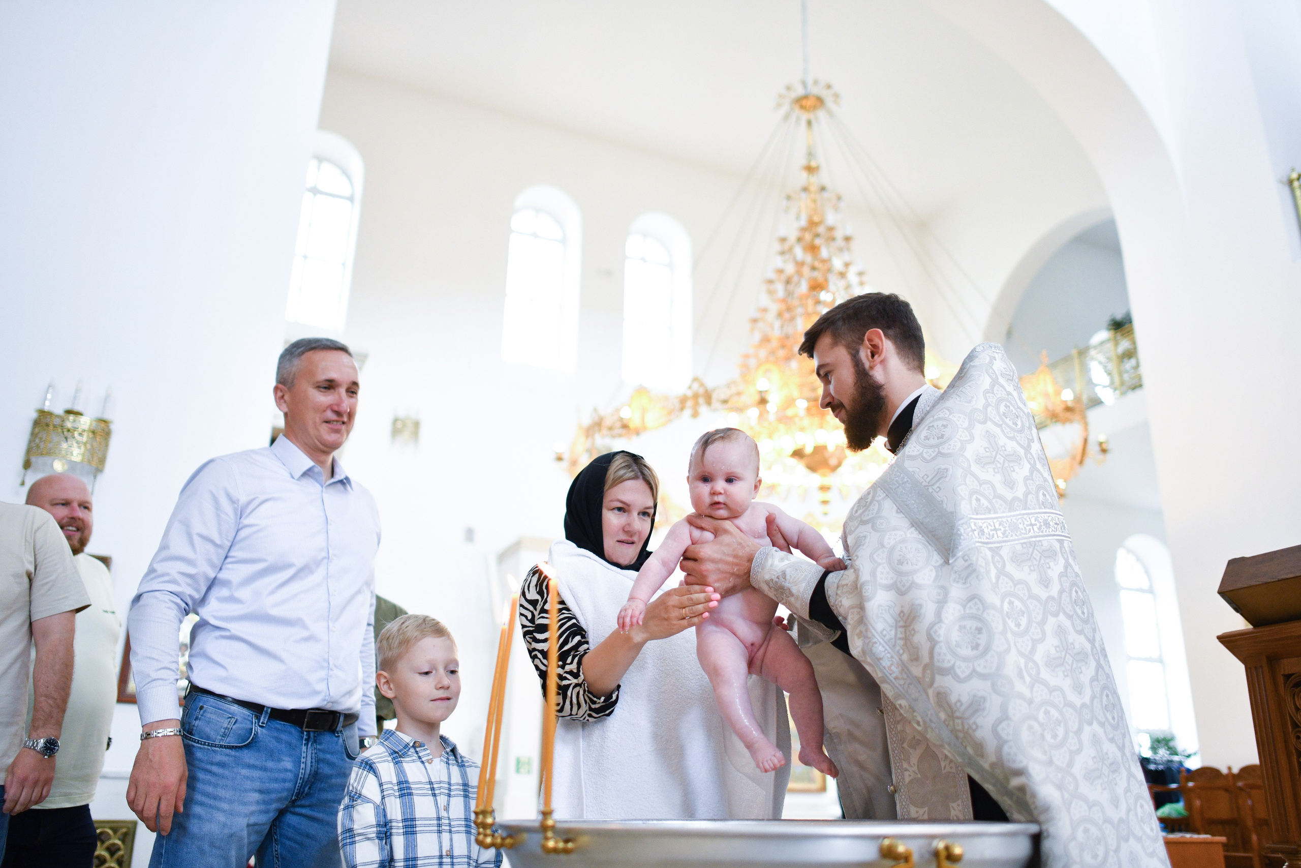 Крещение Александры. Свадебный и портретный фотограф в Москве Галина Борисова