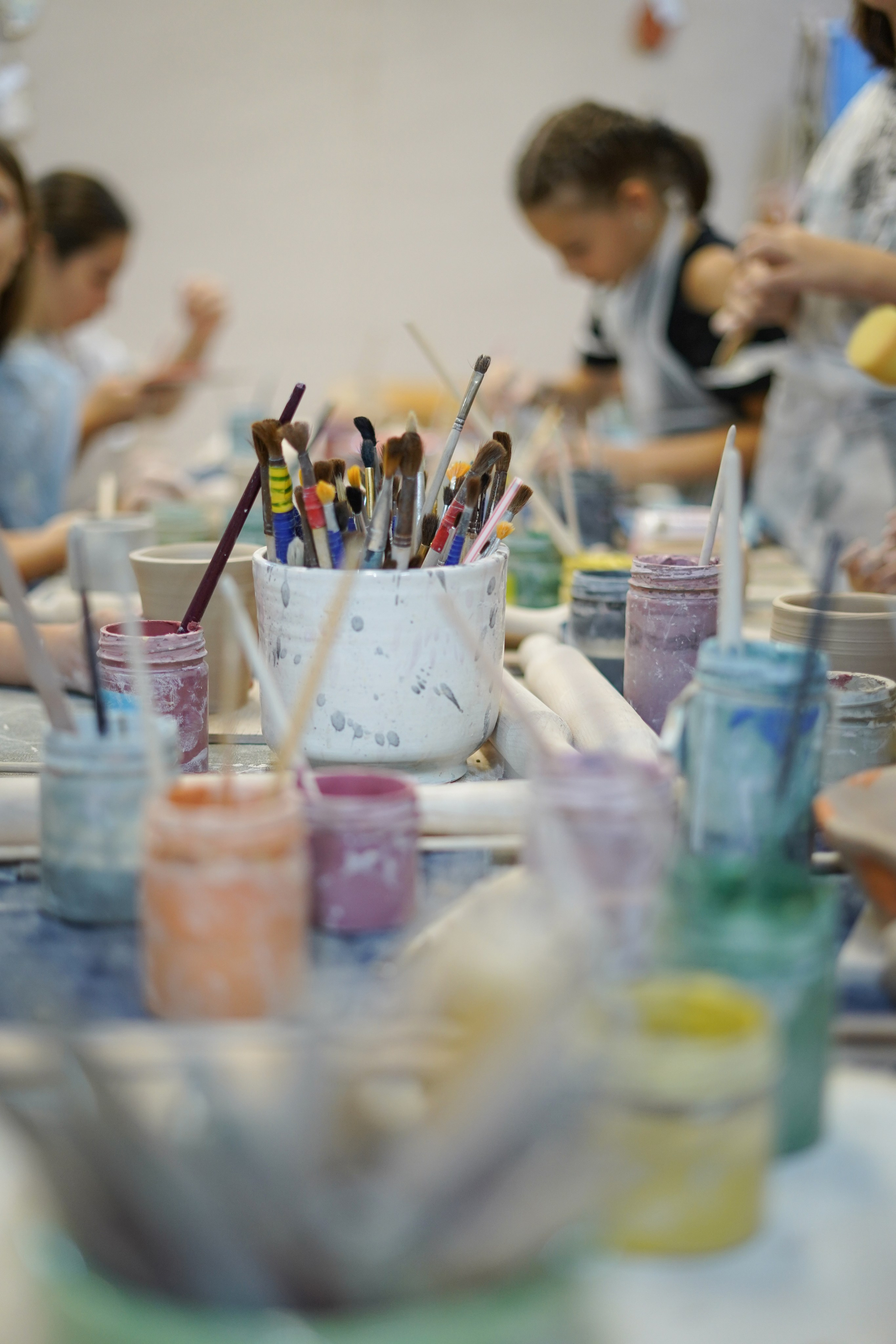 Сьемка в гончарной мастерской. Главная