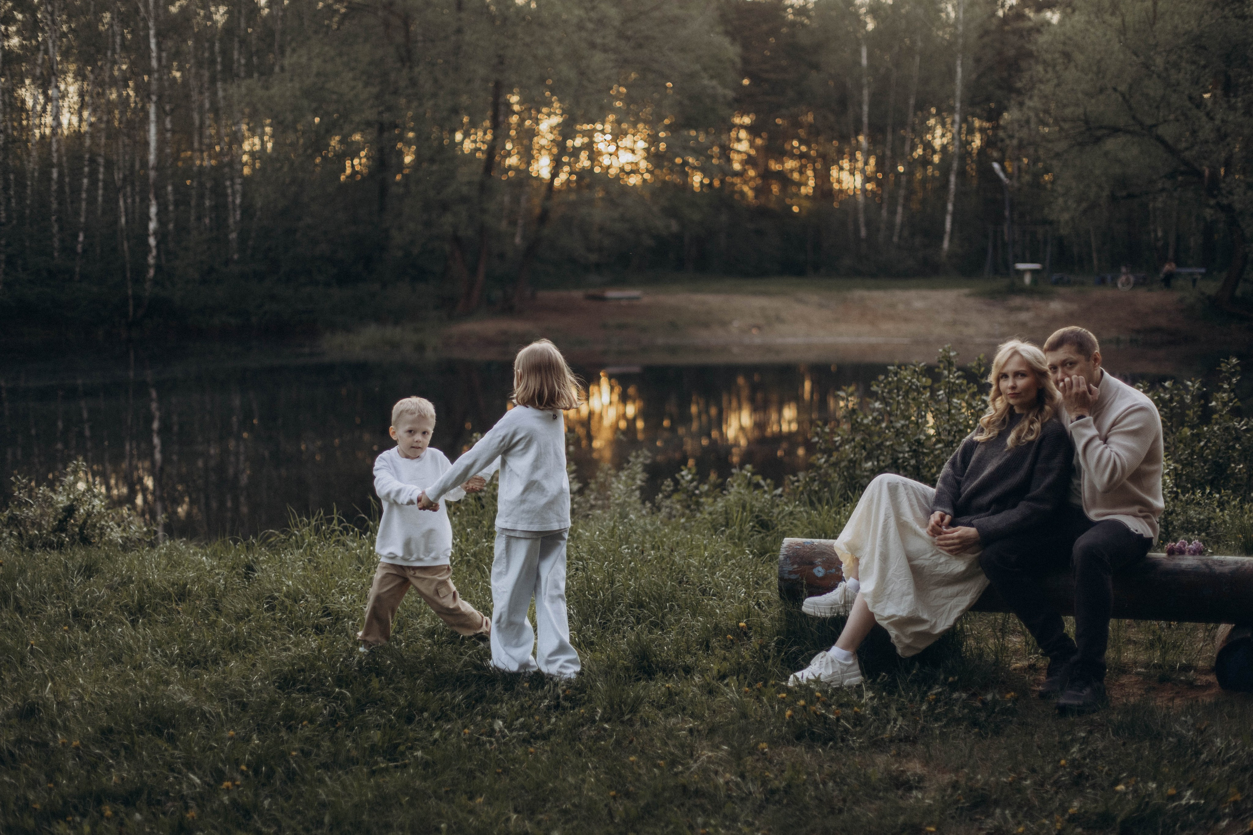 Кирилл, Катя, Полина и Артем. Семейный фотограф Москва Ирина Малышева