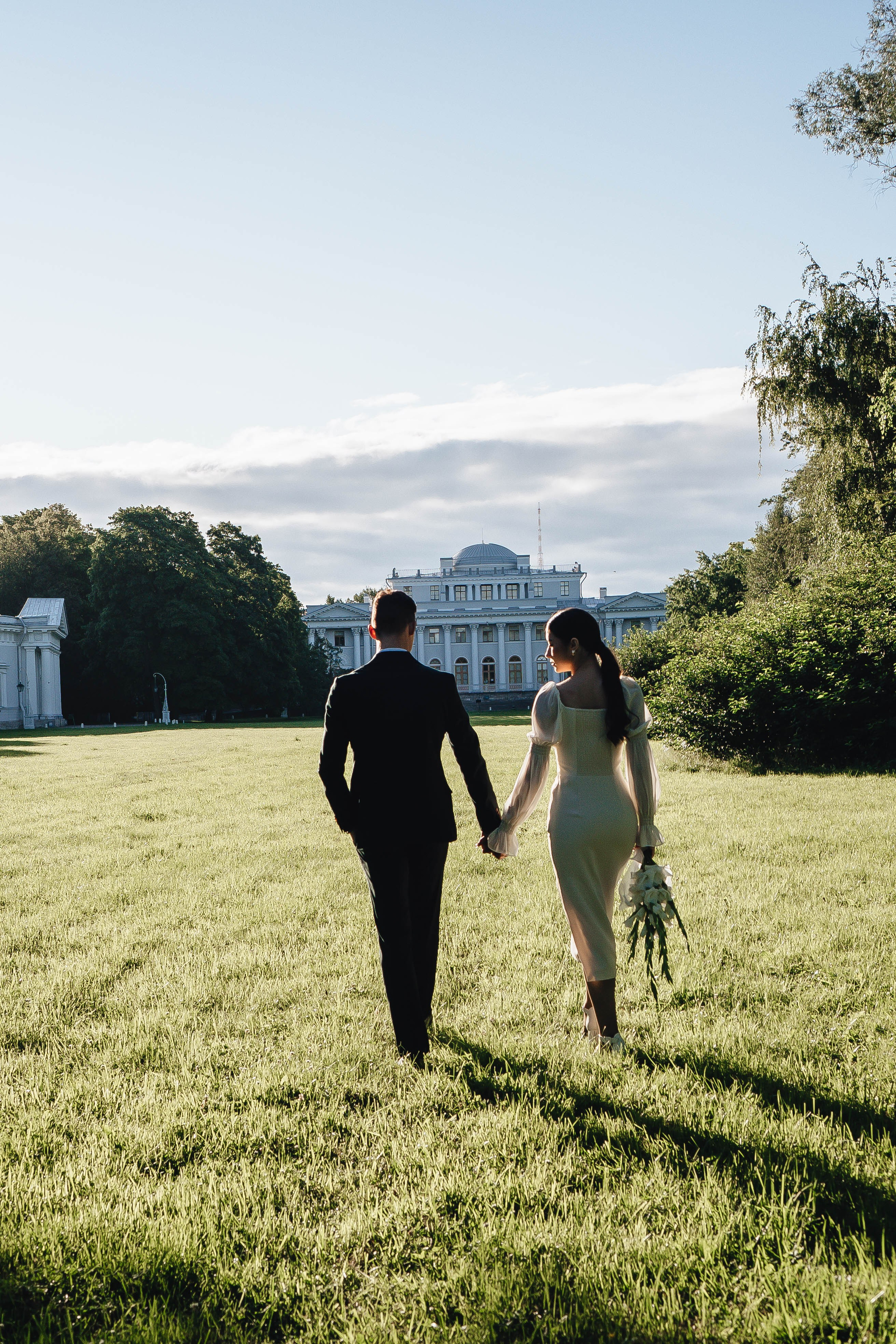 СВАДЕБНАЯ СЬЕМКА НА РАССВЕТЕ НА ЕЛАГИНОМ ОСТОРОВЕ. Профессиональный фотограф, Санкт-Петербург — Виктория Богомолова
