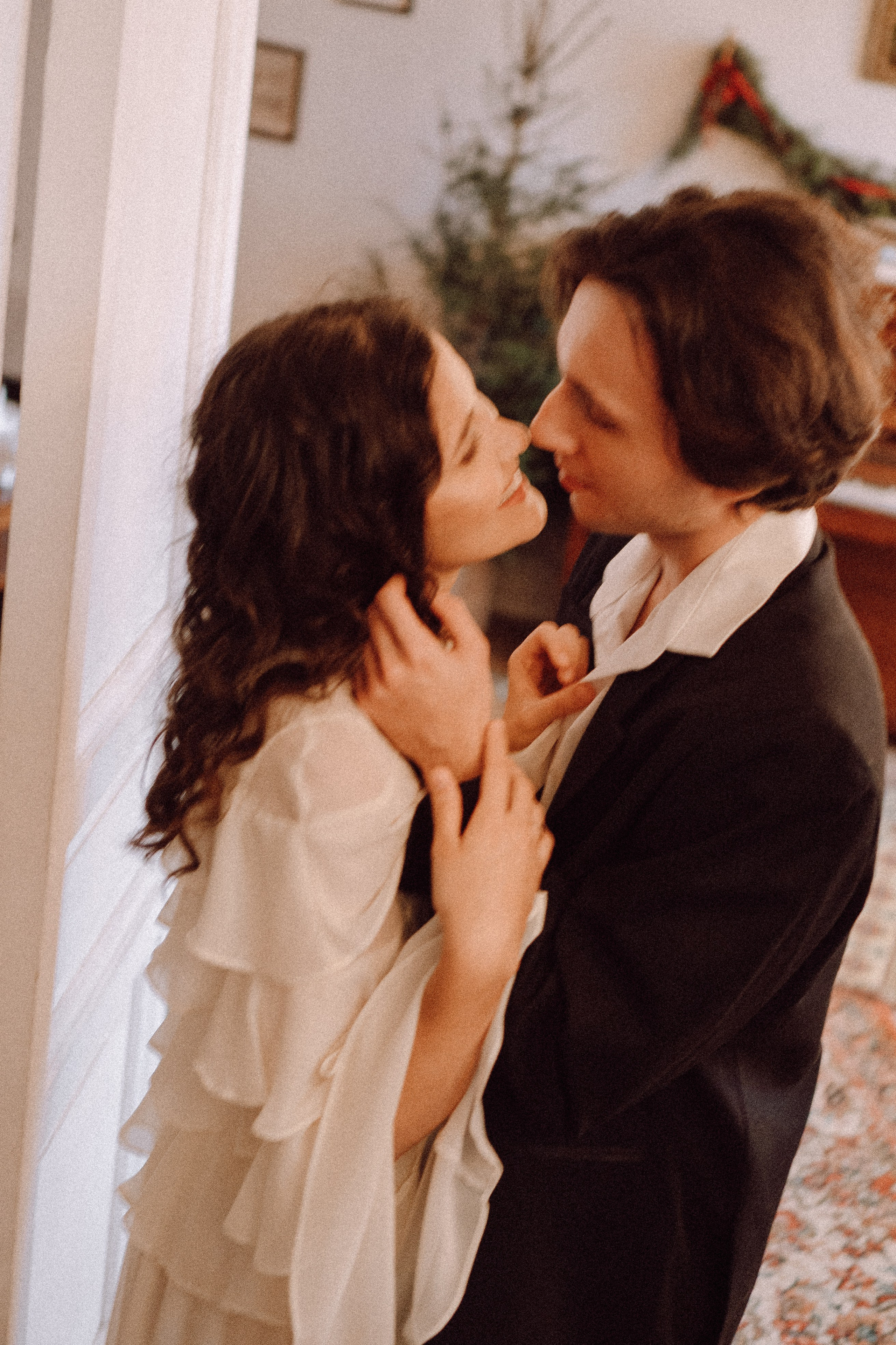 УТРО ЖЕНИХА И НЕВЕСТЫ В ФОТОСТУДИИ И ОСНОВНАЯ ФОТОСЕСИСИЯ ЗИМОЙ. Профессиональный фотограф, Санкт-Петербург — Виктория Богомолова