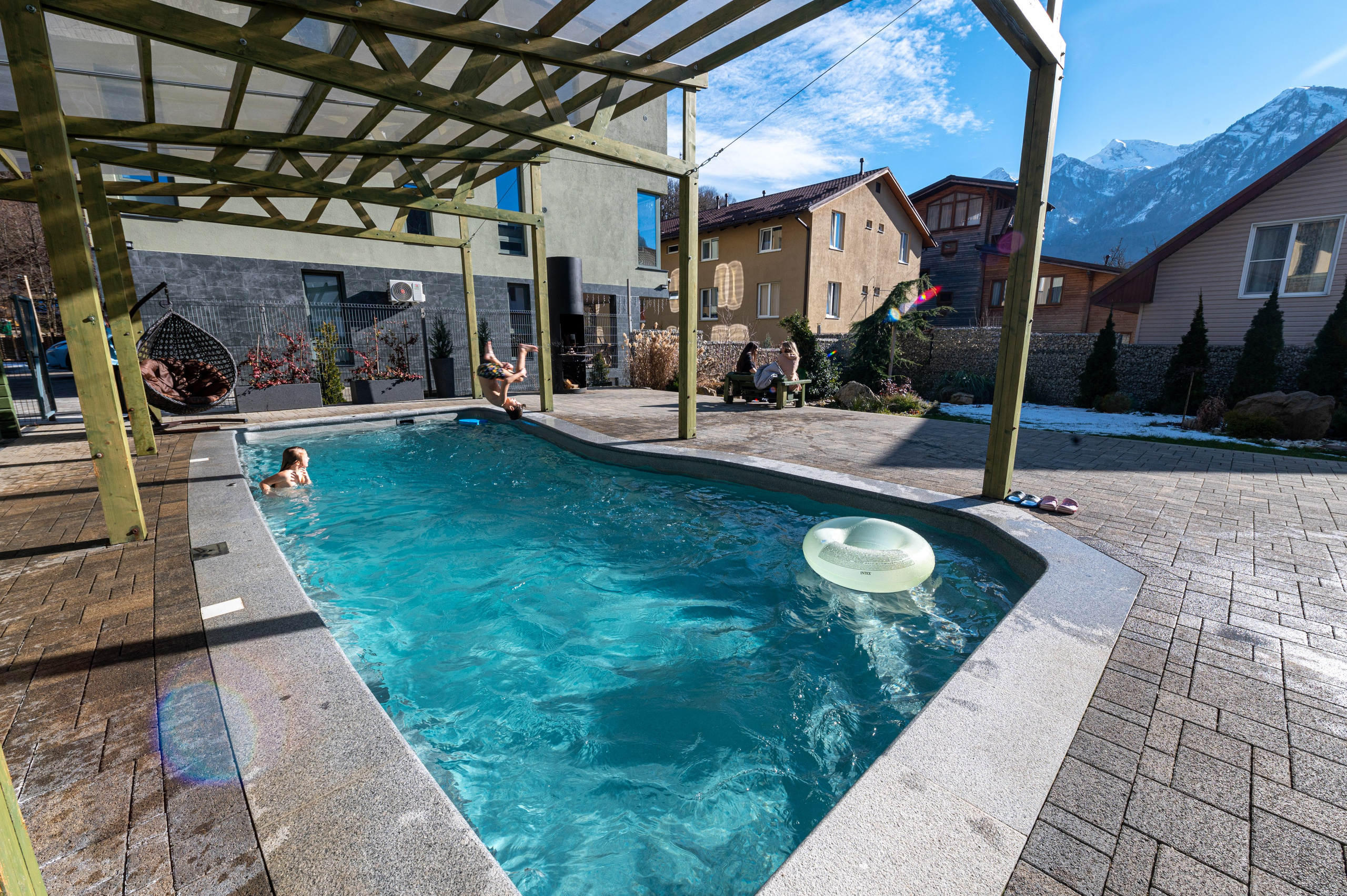 Апарт-отель Куб Green в Красной Поляне. Репортажный фотограф в Красной Поляне и Сочи Павлюченко Екатерина