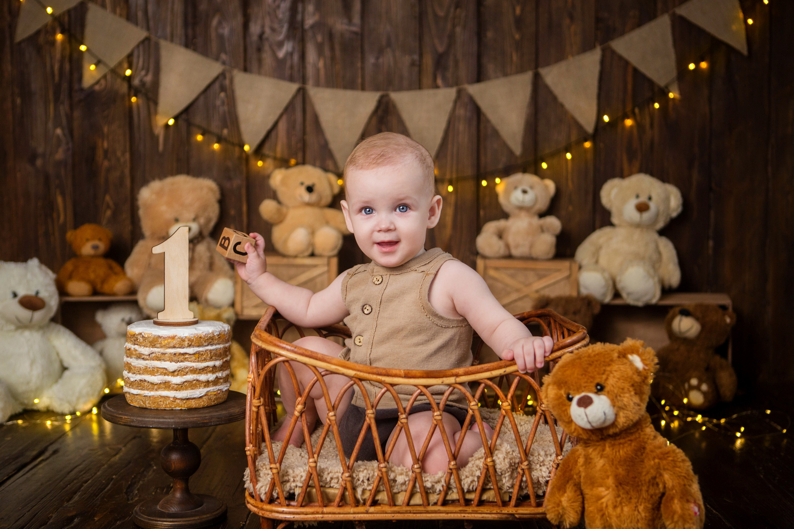 Макар, 1 год. Фотостудия «Антураж». Свадебный семейный и детский фотограф в Краснодаре Карина Федоровская