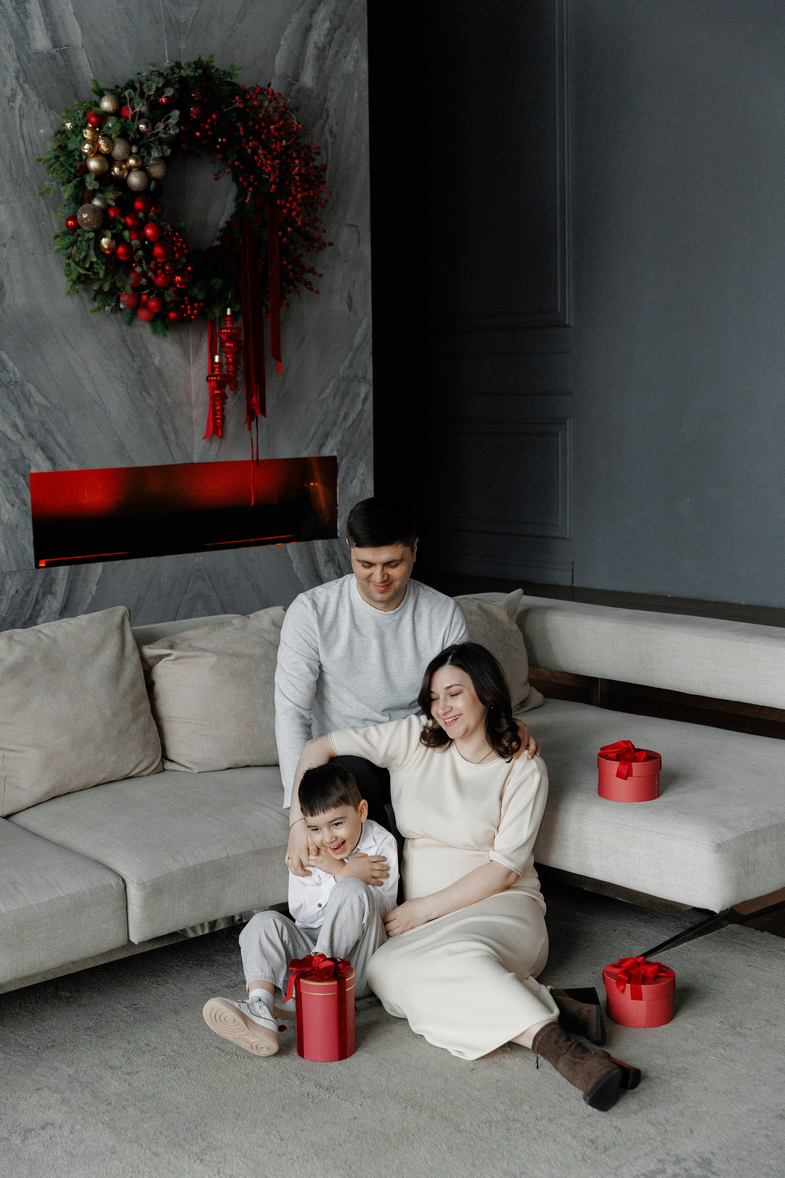 Фотосессия беременности, фотостудия Мимика. Фотограф Александра Сыщенко