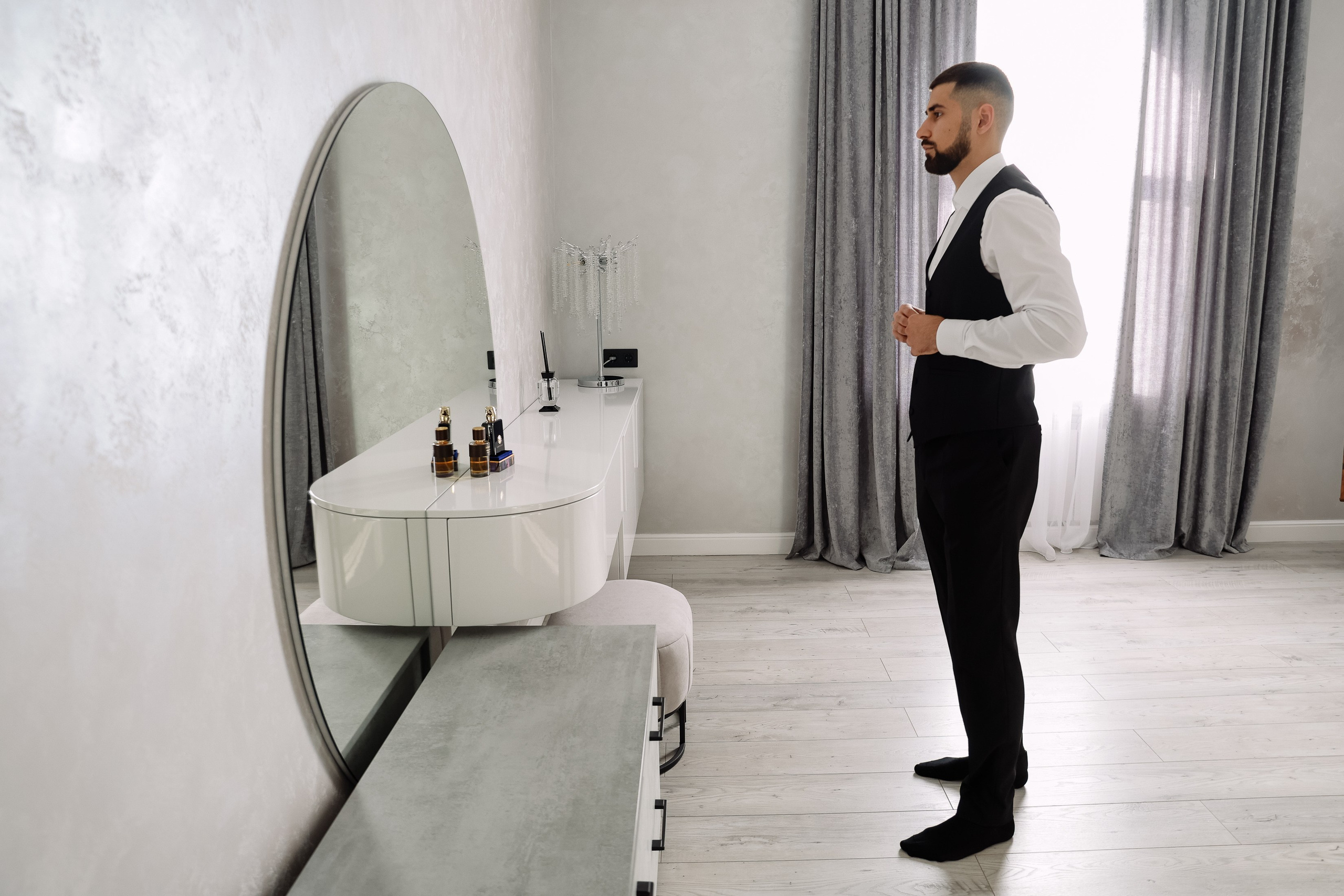 Сборы жениха. Фотограф Юлия Мальцева